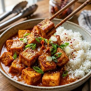Würziger Tofu mit Kokos: Cremig, schnell und voll Geschmack 3 Würziger Tofu mit Kokos: Cremig, schnell und voll Geschmack