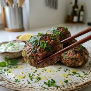 Bifteki – Griechische Frikadellen mit Feta für deinen Feierabend 2 Bifteki – Griechische Frikadellen mit Feta für deinen Feierabend