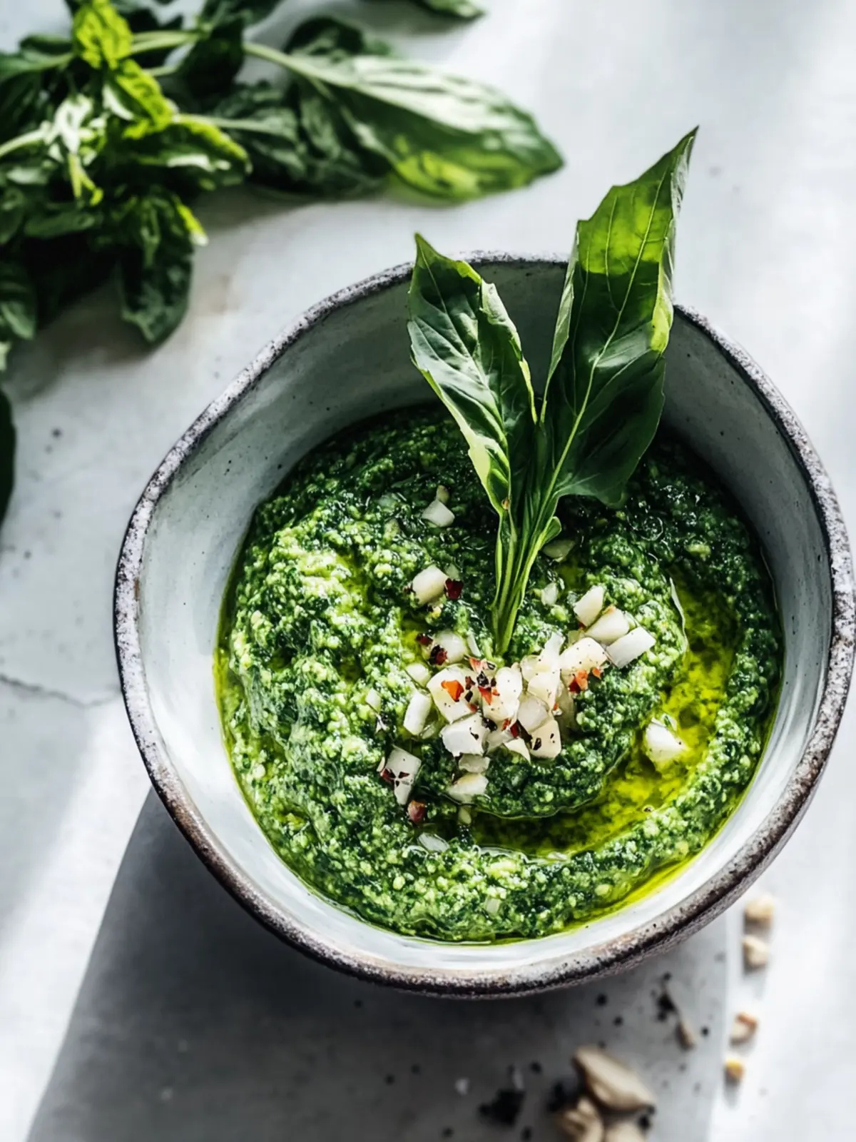 Schnelles Bärlauchpesto im Thermomix – Frisch und Aromatisch! 2 Schnelles Bärlauchpesto im Thermomix