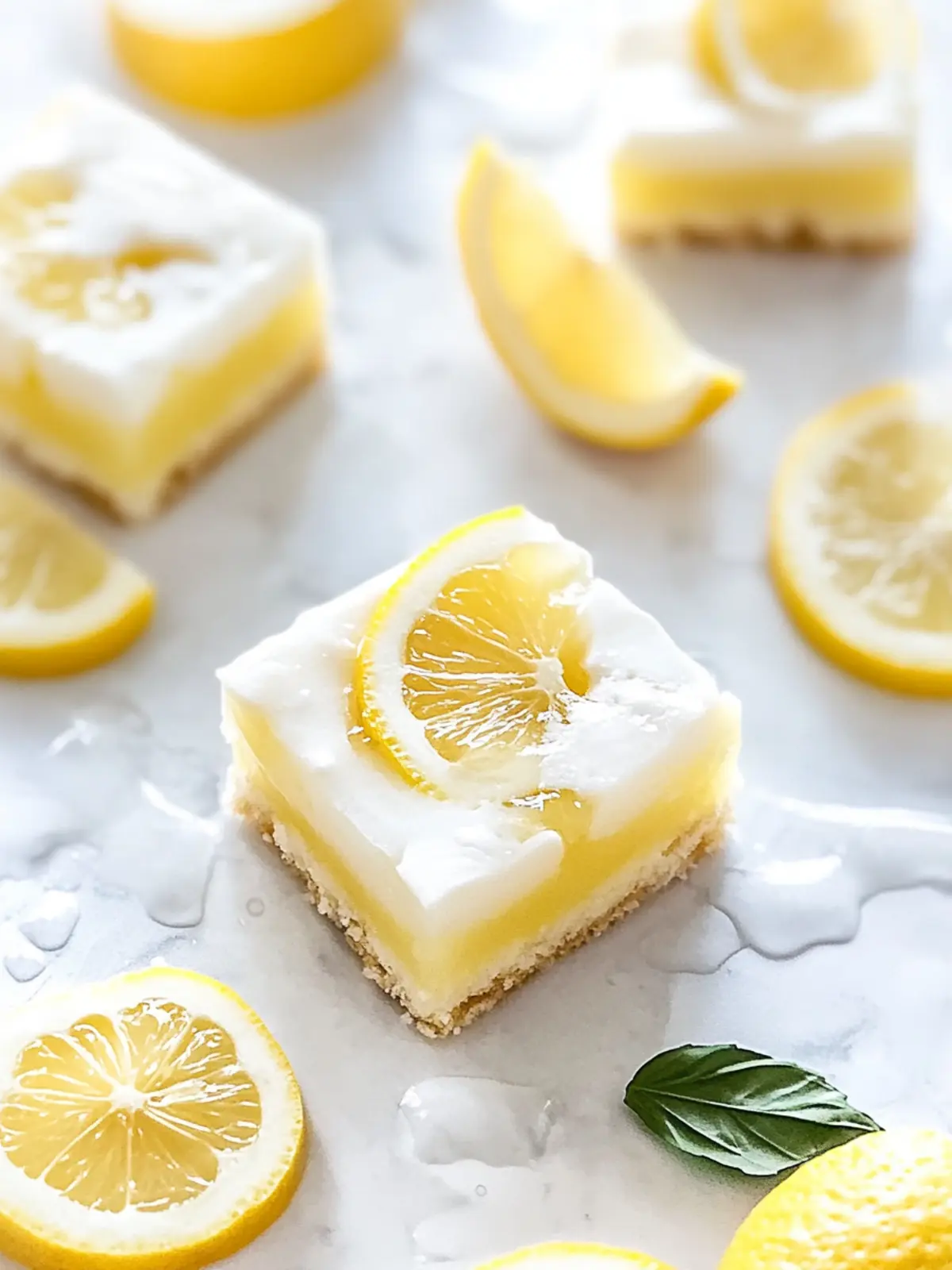 Zitronenbrownies: Fruchtige Köstlichkeit für dein Dessert! 4 Zitronenbrownies