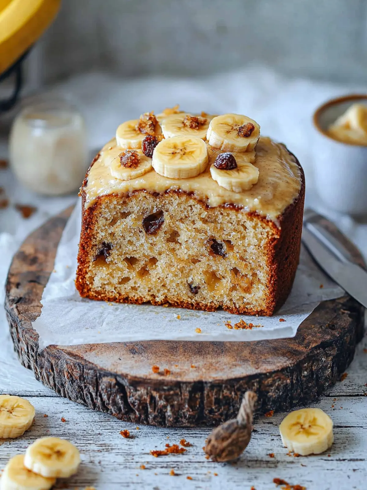 Saftiges Grundrezept für Bananenkuchen – Vegan und einfach! 2 Grundrezept für Bananenkuchen