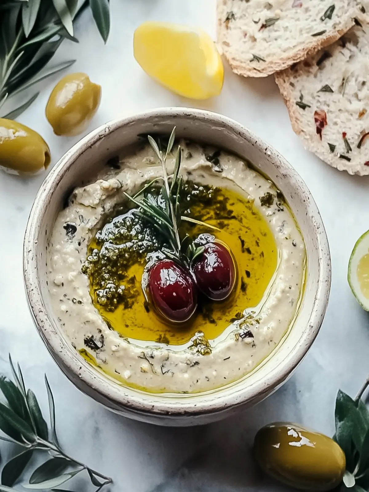 Olivenliebhaber-Traum-Dip – Einfach & Perfekt für Partys! 2 Olivenliebhaber-Traum-Dip