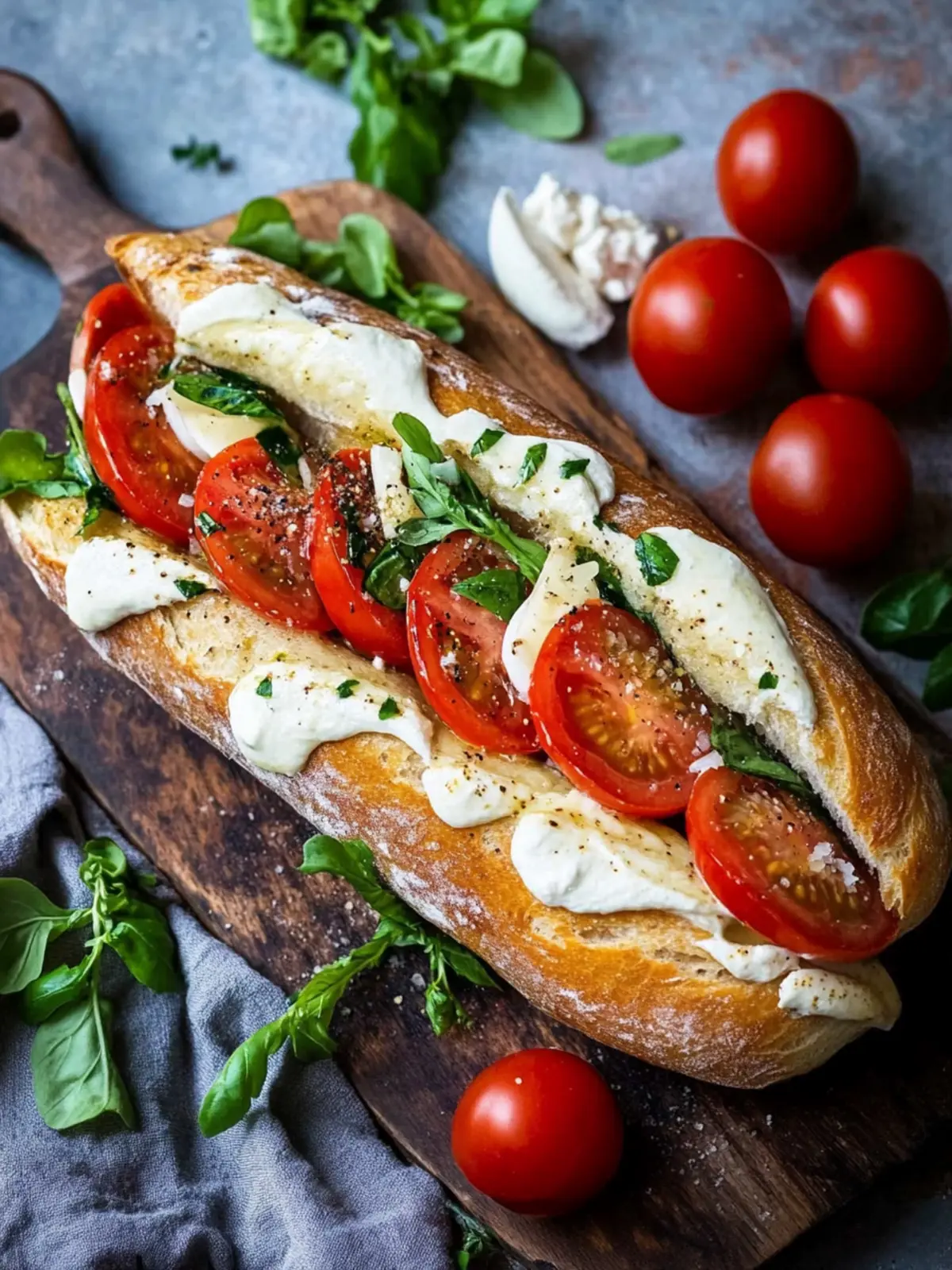 Fächerbaguette ganz schnell: Köstliches Caprese für alle! 4 Fächerbaguette ganz schnell