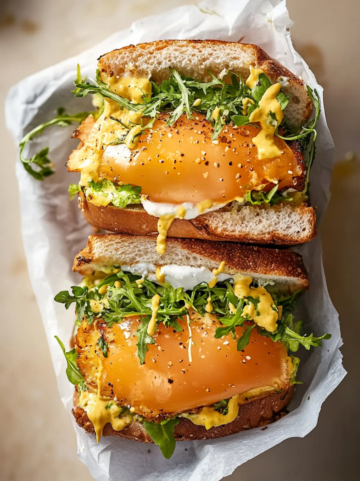 Eier-Drop-Sandwich mit Pulled Pork für dein perfektes Frühstück 3 Eier-Drop-Sandwich