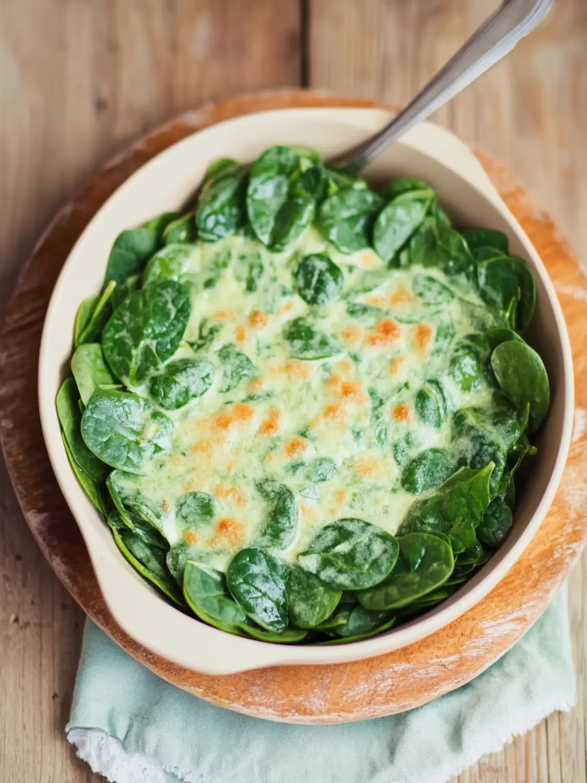 Leckeres Spinat Rezept für Kinder: Cremiger Pasta-Gratin Genuss 5 Leckeres Spinat Rezept für Kinder