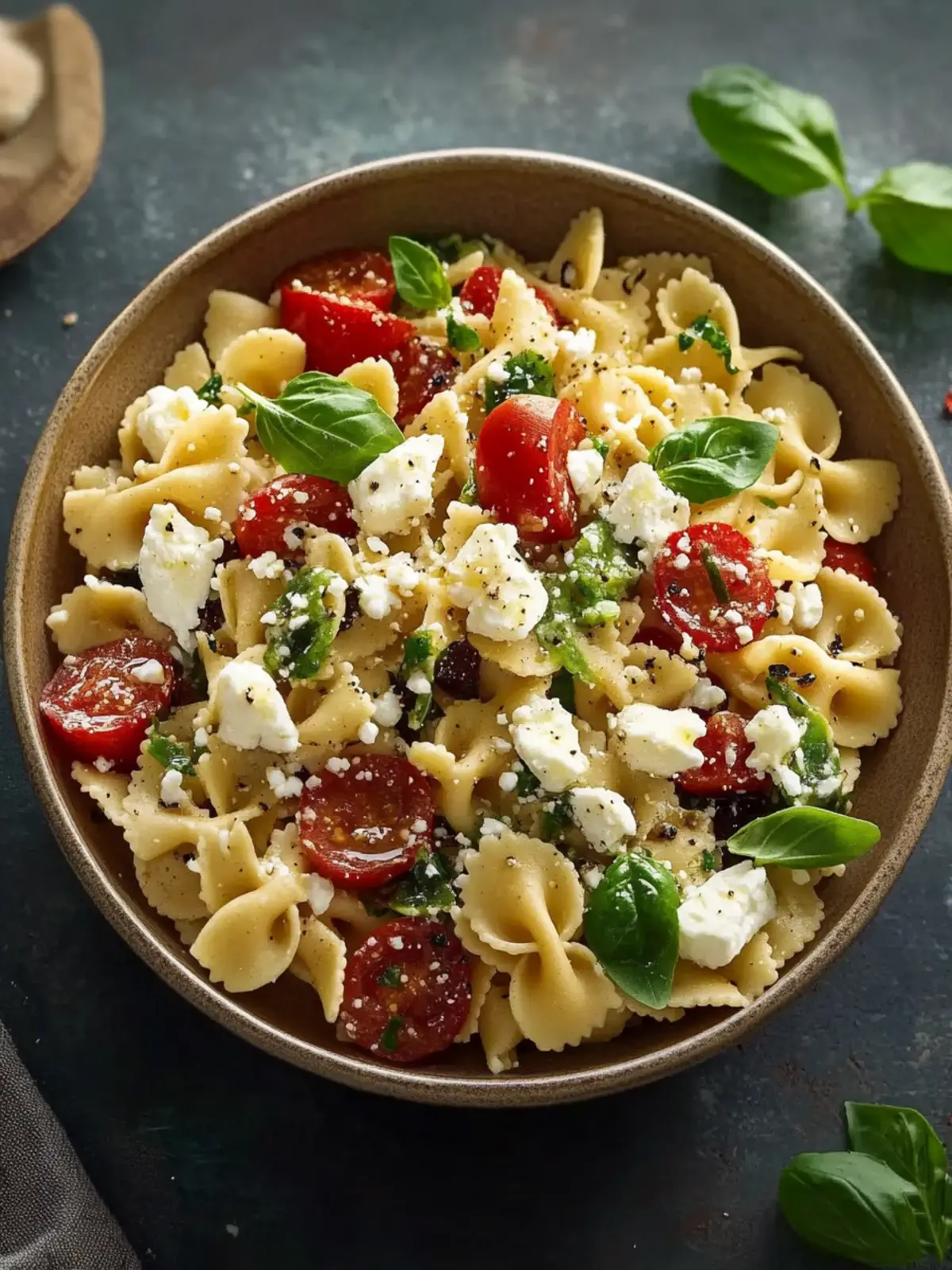 Mediterraner Nudelsalat mit Feta – einfach, frisch und lecker 2 Mediterraner Nudelsalat mit Feta – einfach & frisch