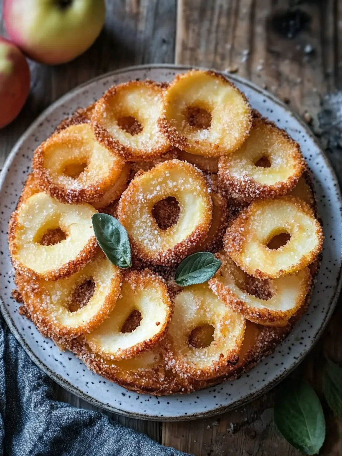 Luftfritteuse Zimt Apfelringe – Knuspriger Genuss für Zuhause 5 Luftfritteuse Zimt Apfelringe