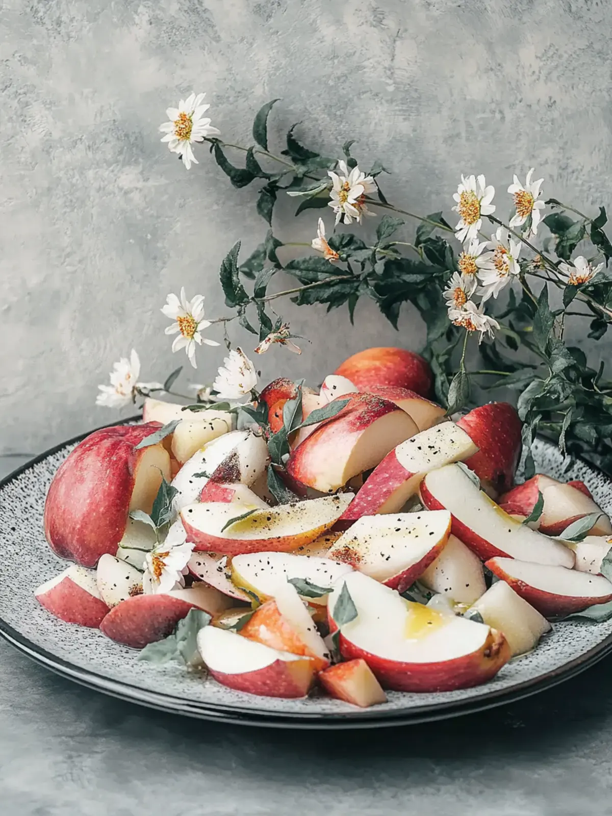 Frischer Matjessalat mit Apfel für die perfekte Sommerleichte! 4 Matjes salad with apple