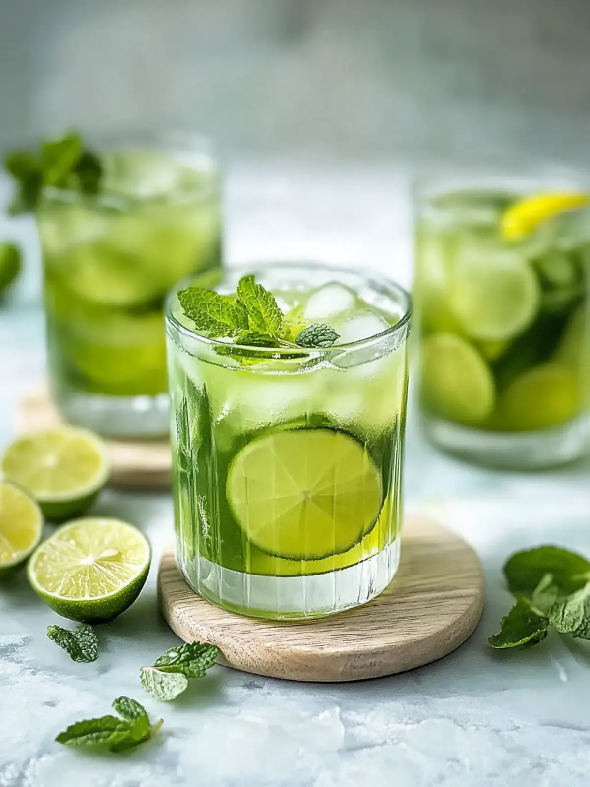 Erfrischendes Minz Limonade Rezept für heiße Sommertage 4 Minz Limonade Rezept
