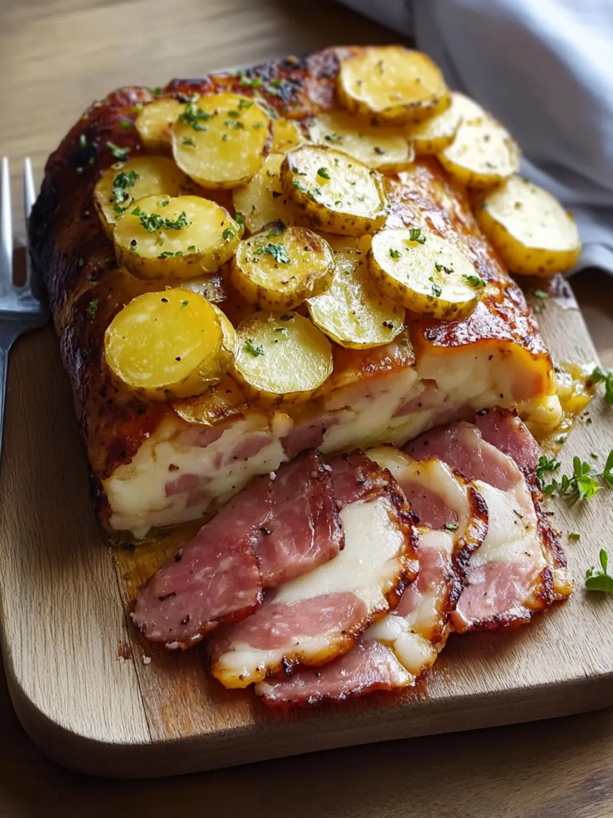 Leberkäse Kartoffelauflauf mit Spiegelei: Herzhaft genießen 3 Leberkäse Kartoffelauflauf