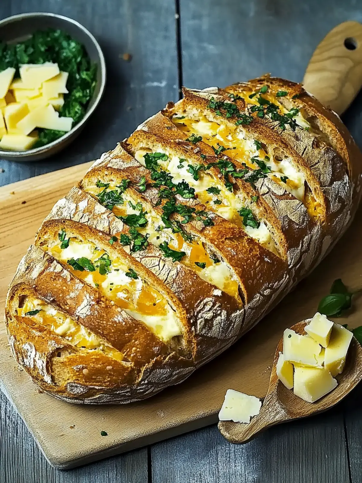 Zupfbrot mit Käse und Knoblauchbutter: So gelingt der Kracher 2 Zupfbrot mit Käse und Knoblauchbutter