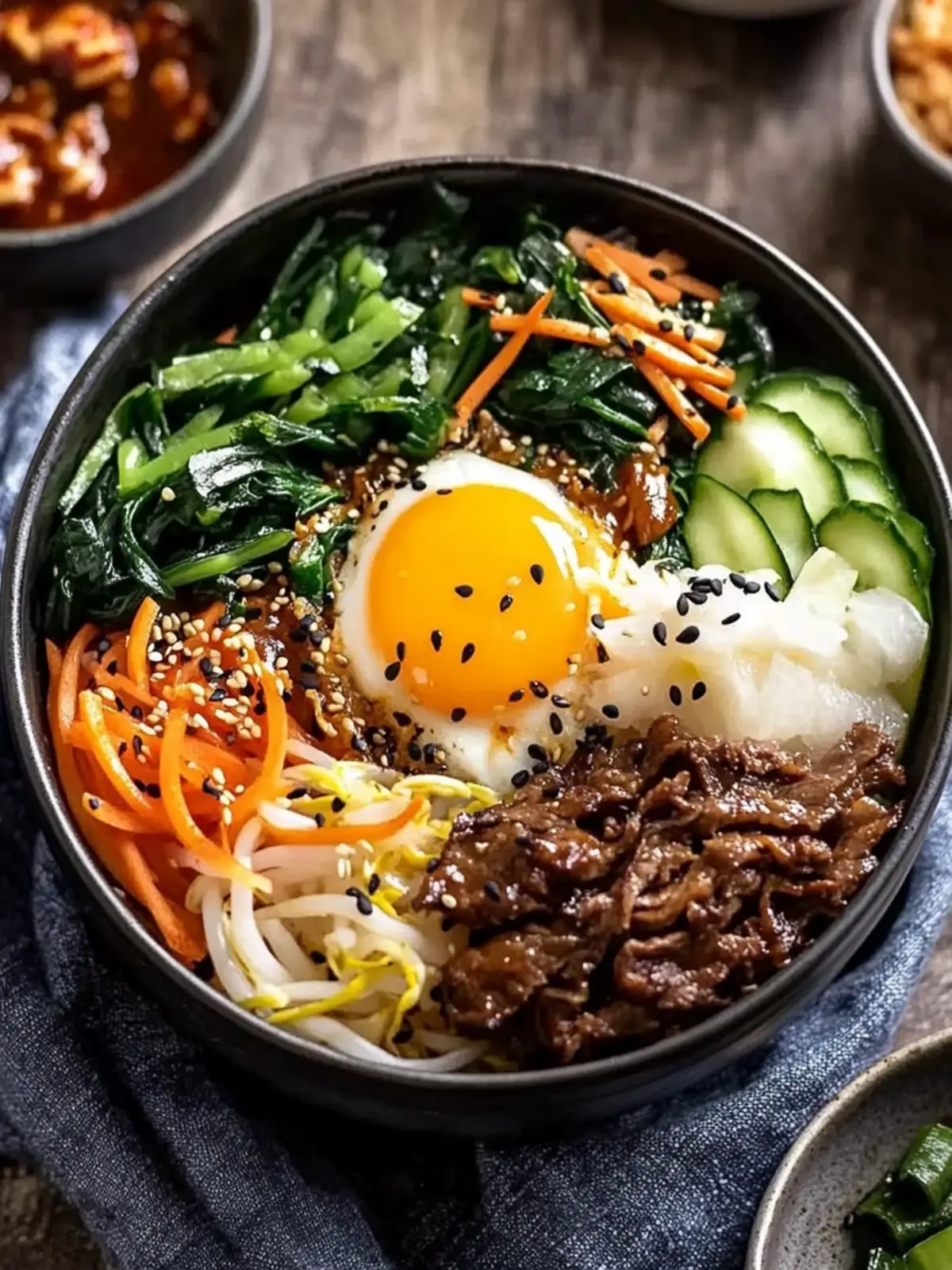 Bunte Bibimbap: Die perfekte koreanische Reisschale für Zuhause 2 Bibimbap (Koreanischer Reisschale)
