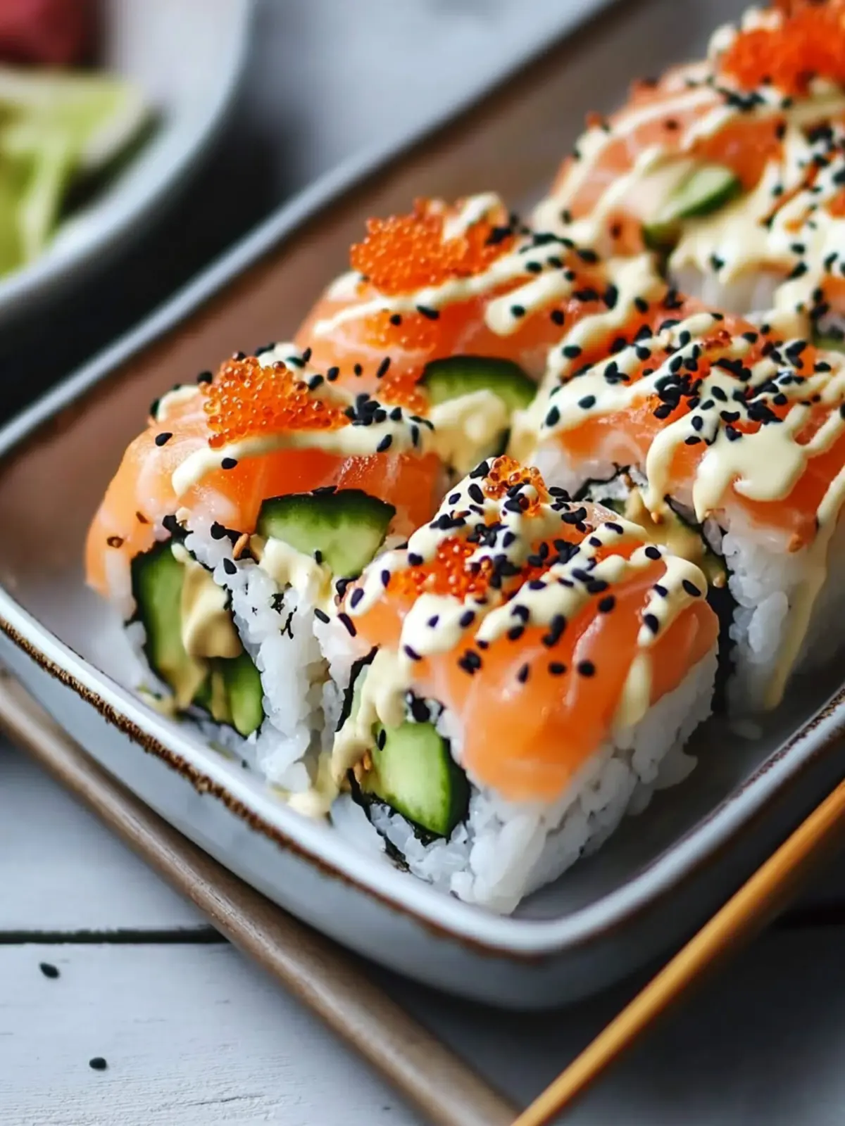 Einfache California-Roll-Sushi-Schalen: Frisch und Köstlich 2 Einfache California-Roll-Sushi-Schalen