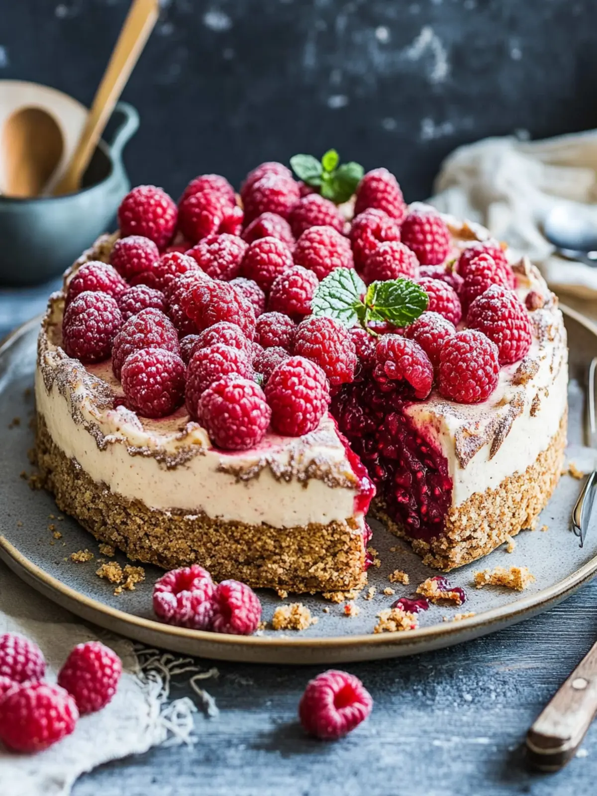 Kaffeemousse-Torte mit Himbeeren – Ein himmlisches Genuss-Erlebnis 5 Kaffeemousse-Torte mit Himbeeren