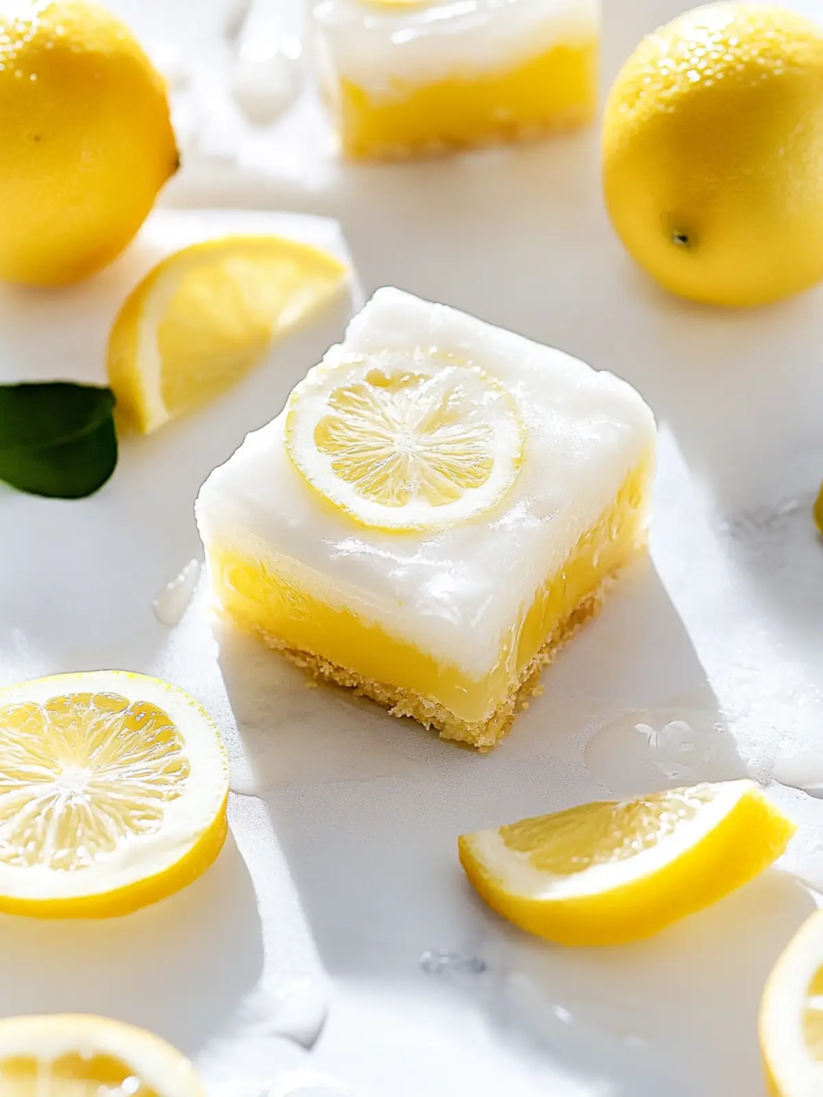 Zitronenbrownies: Fruchtige Köstlichkeit für dein Dessert! 5 Zitronenbrownies