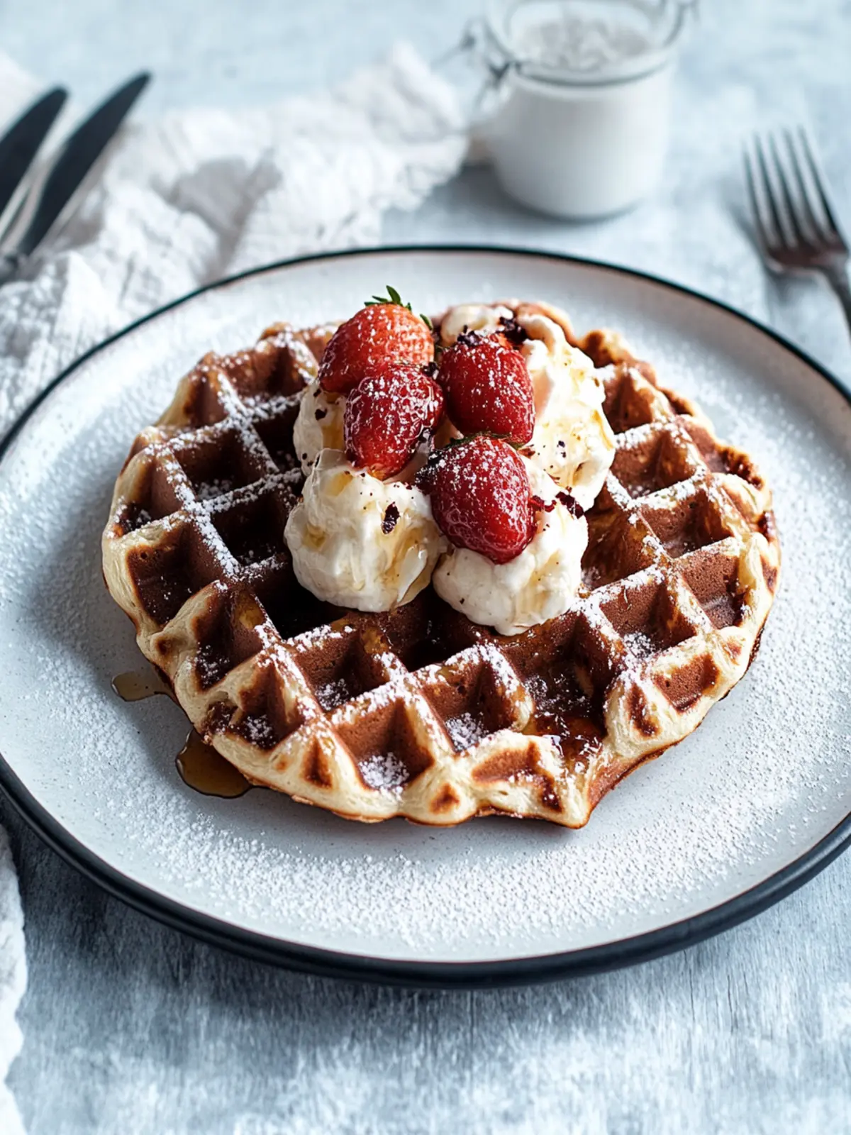 Fluffiges Waffeln Rezept – Beste Schokoladenträume selber machen 4 Waffeln Rezept Fluffig