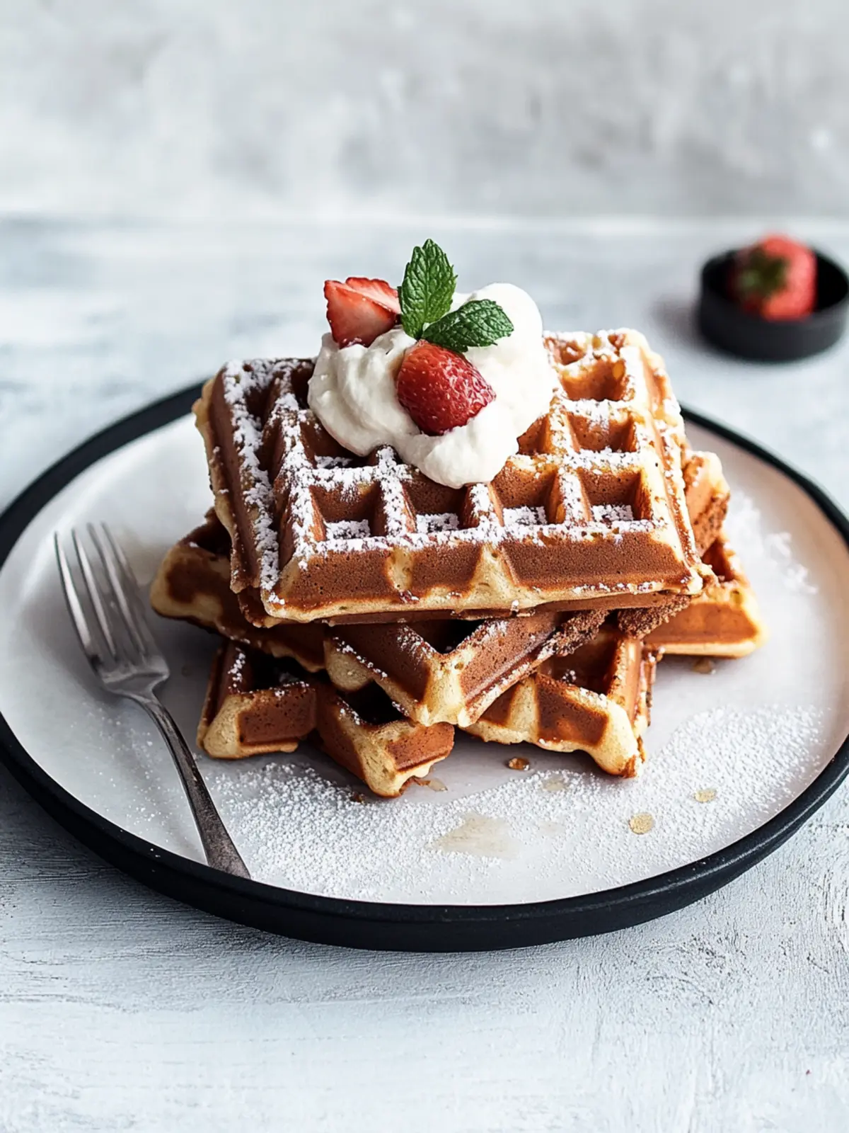 Fluffiges Waffeln Rezept – Beste Schokoladenträume selber machen 2 Waffeln Rezept Fluffig