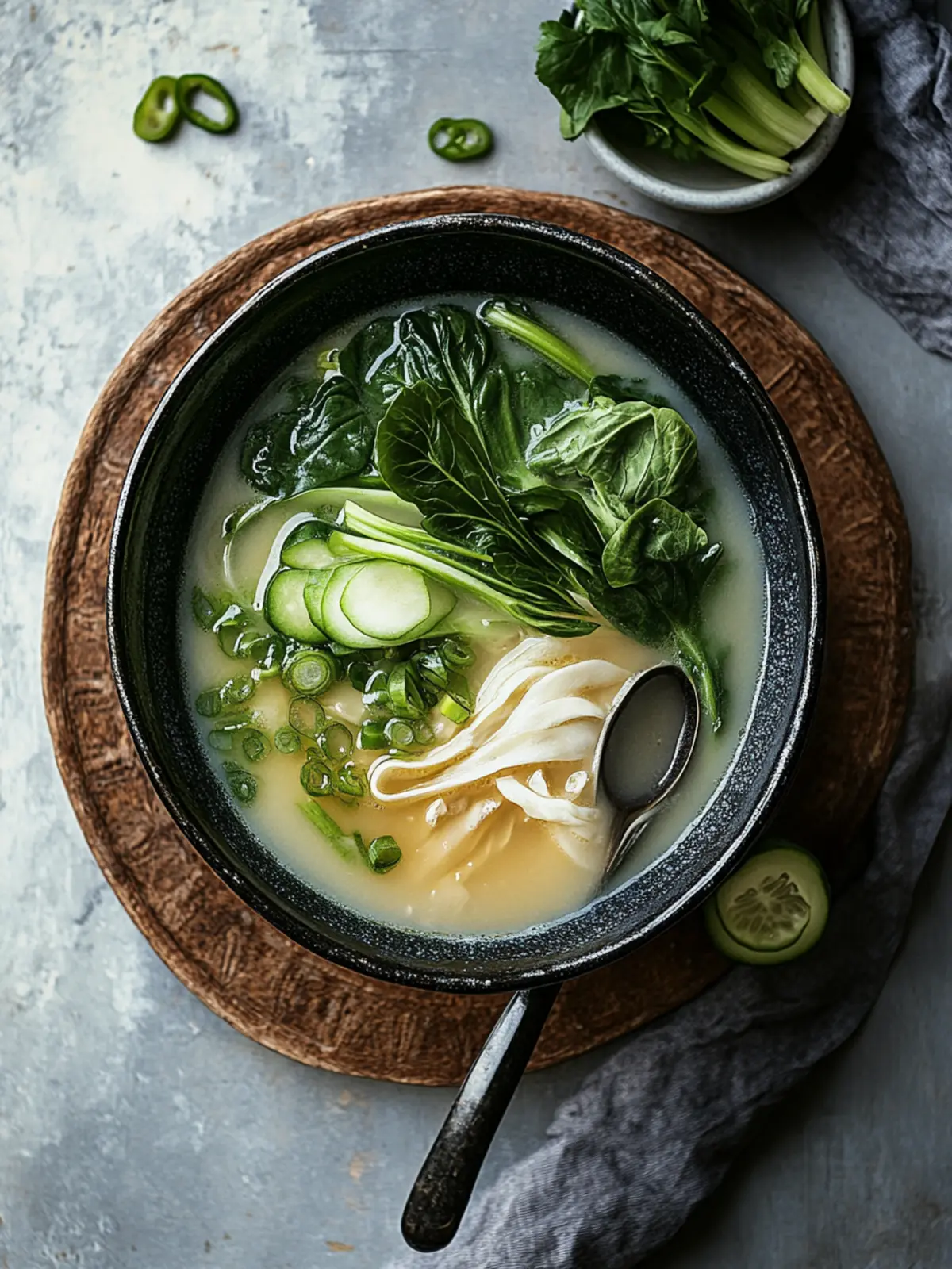 Leckere Bok Choi Hühnersuppe: Gesund, leicht und nachhaltig 4 Bok Choi Hühnersuppe