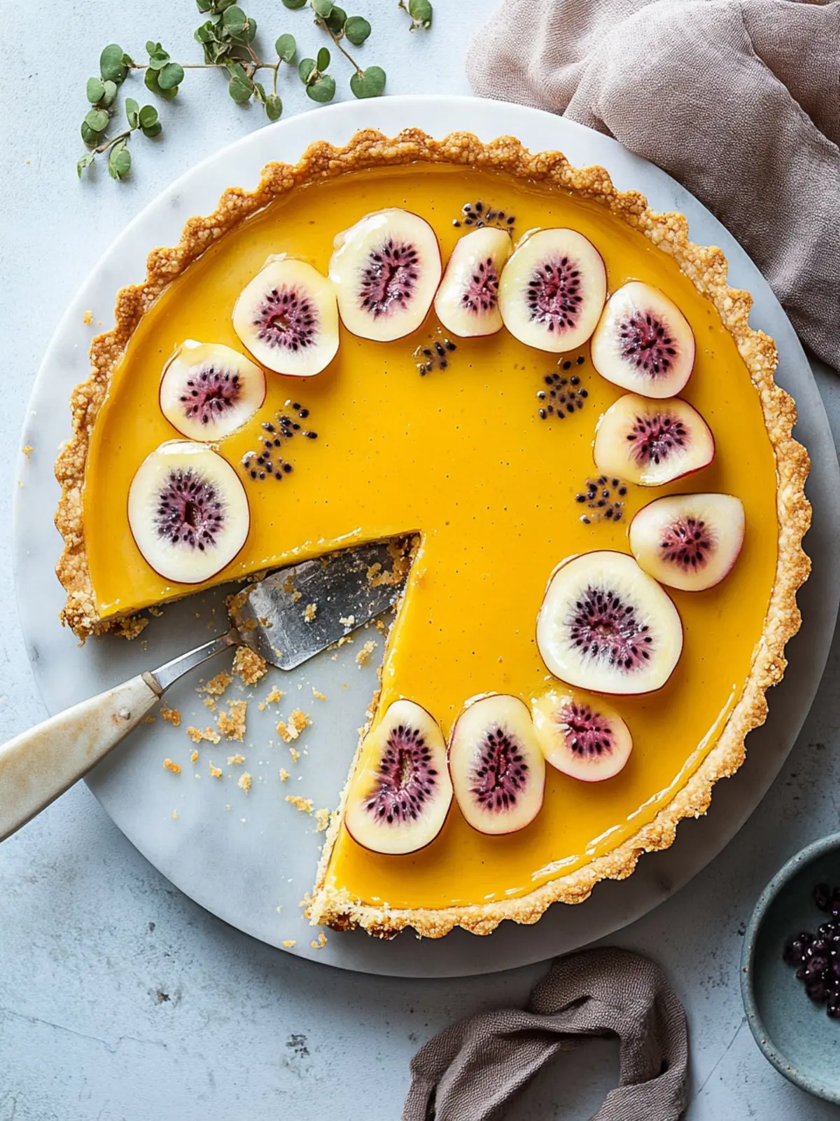Maracuja Tarte: Unglaublich cremiger Passionsfruchtgenuss 3 Maracuja Tarte (unglaublich cremiger Passionsfruchtkuchen)