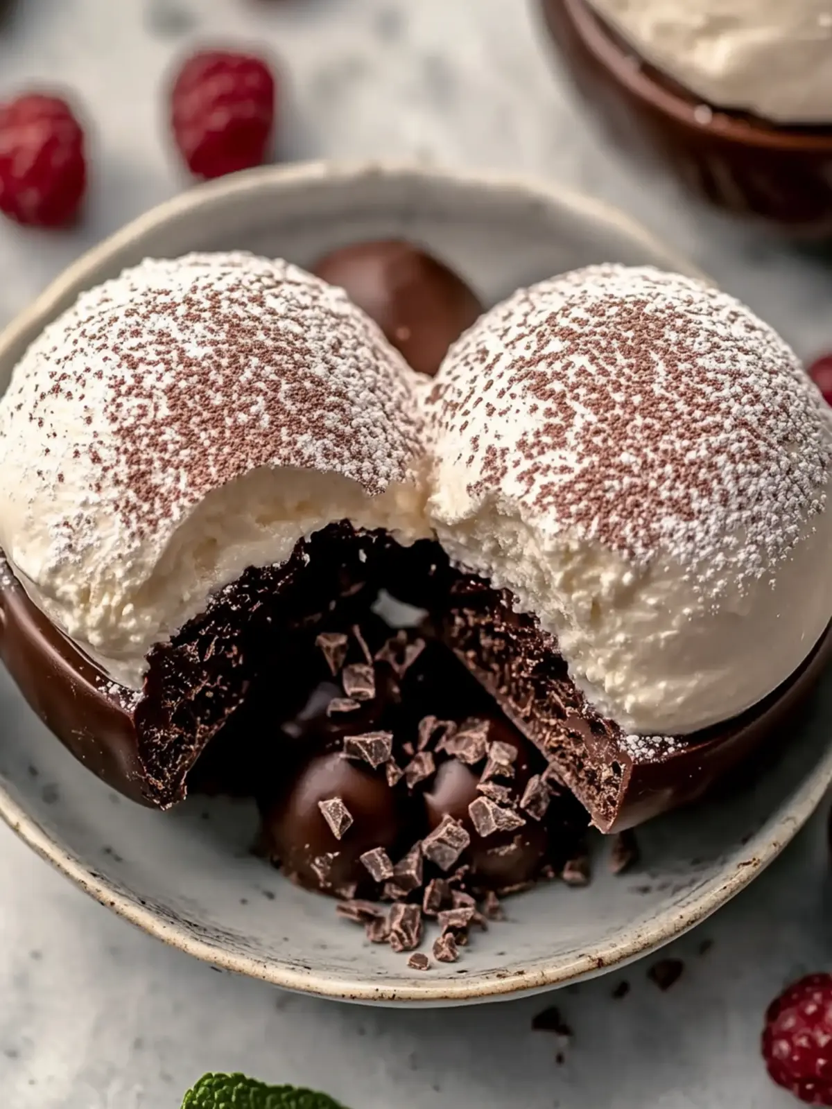 Dekadente Schokoladen-Maritozzi: Italienischer Genuss für Dich 3 Dekadente Schokoladen-Maritozzi