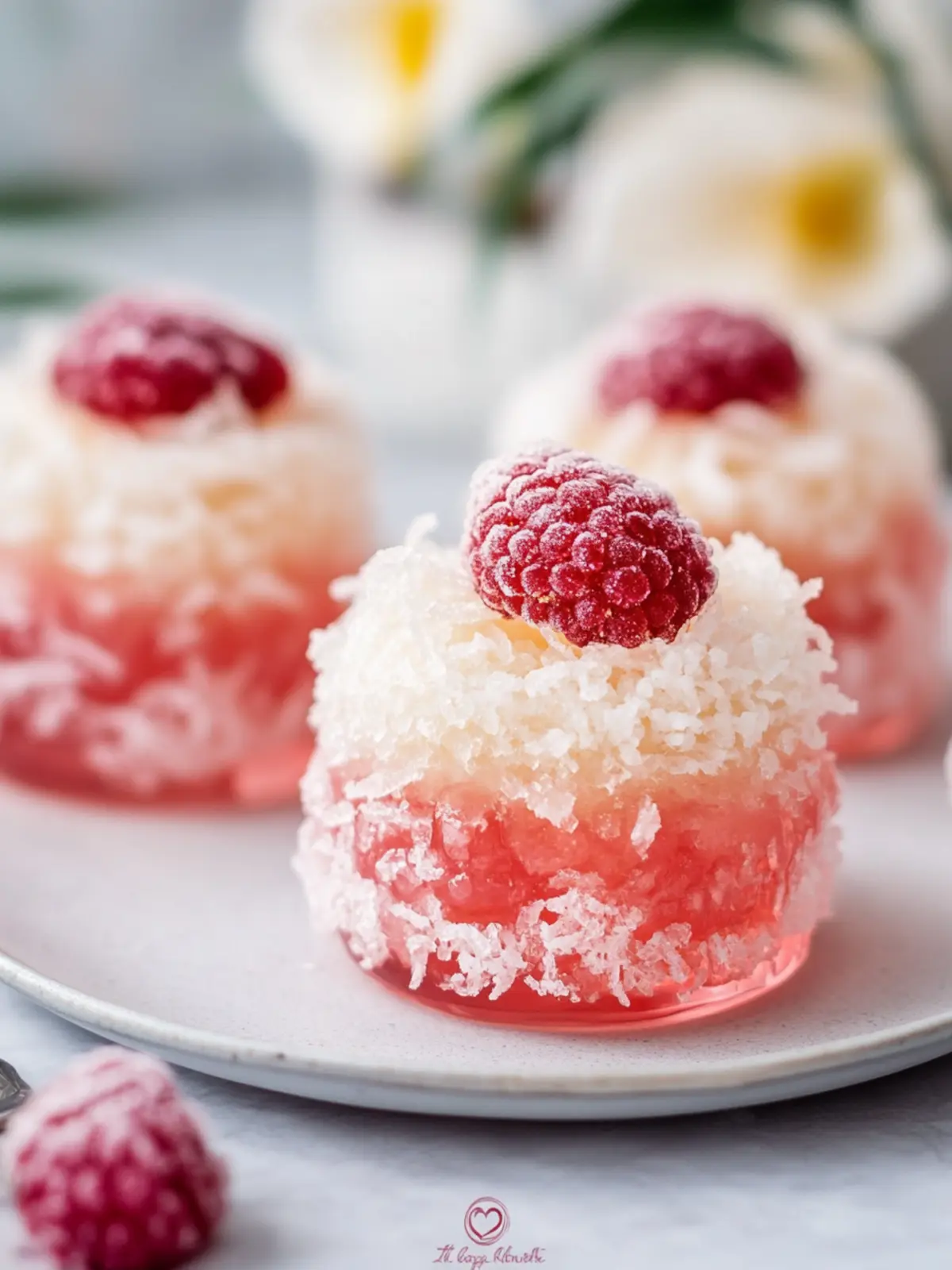 Altmodische rosa Gelee-Kuchen für nostalgische Momente 4 Altmodische rosa Gelee-Kuchen