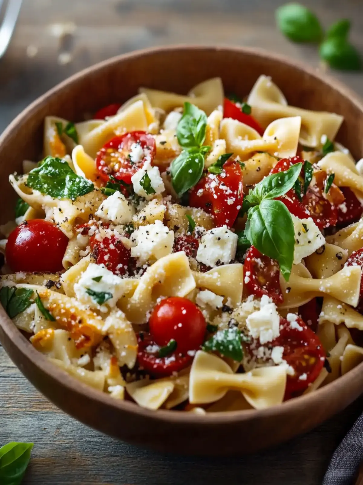 Mediterraner Nudelsalat mit Feta – einfach, frisch und lecker 4 Mediterraner Nudelsalat mit Feta – einfach & frisch