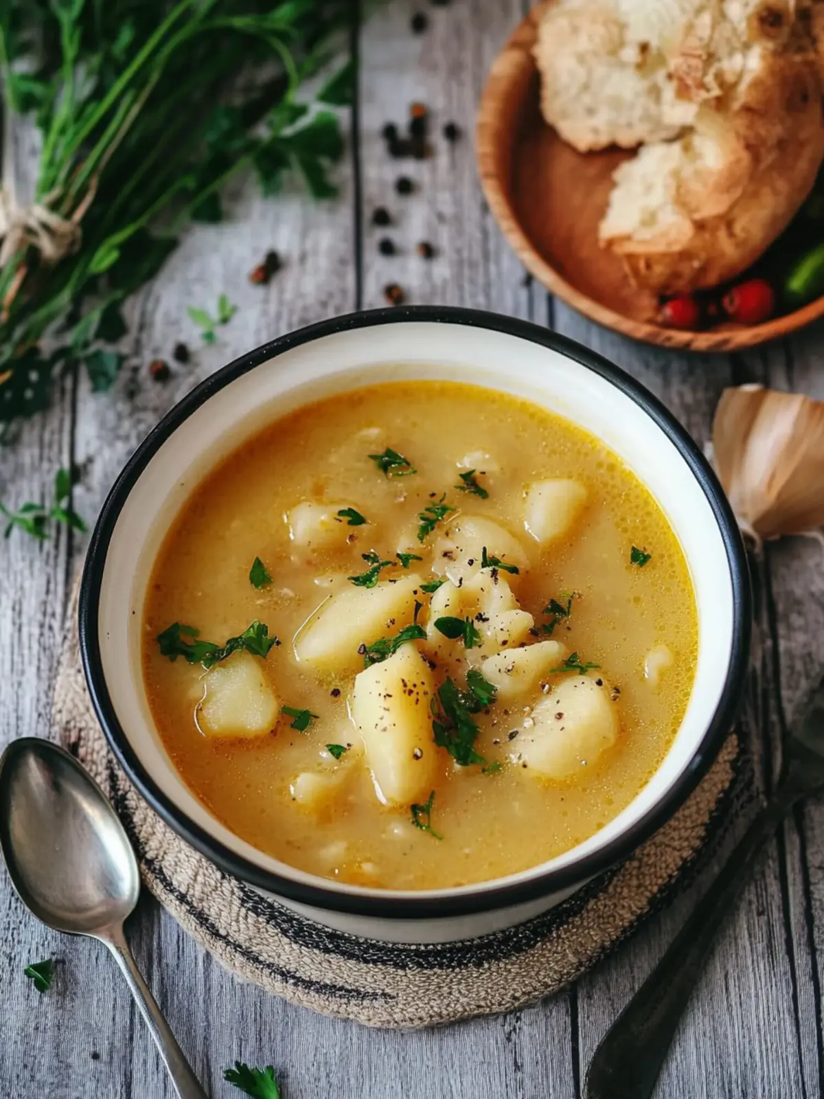 Herzliche Galuschki-Suppe mit Kartoffeln für Wohlfühlmomente 3 Galuschki-Suppe mit Kartoffeln