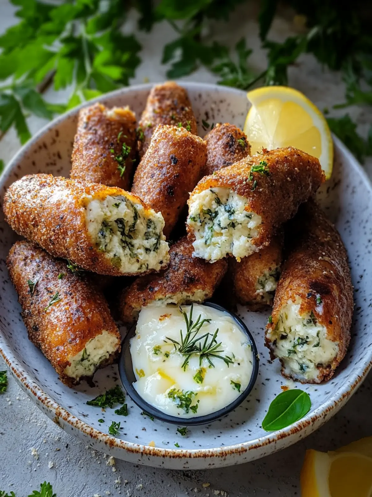 Bifteki – Griechische Frikadellen mit Feta für deinen Feierabend 4 Bifteki – Griechische Frikadellen gefüllt mit Schafskäse