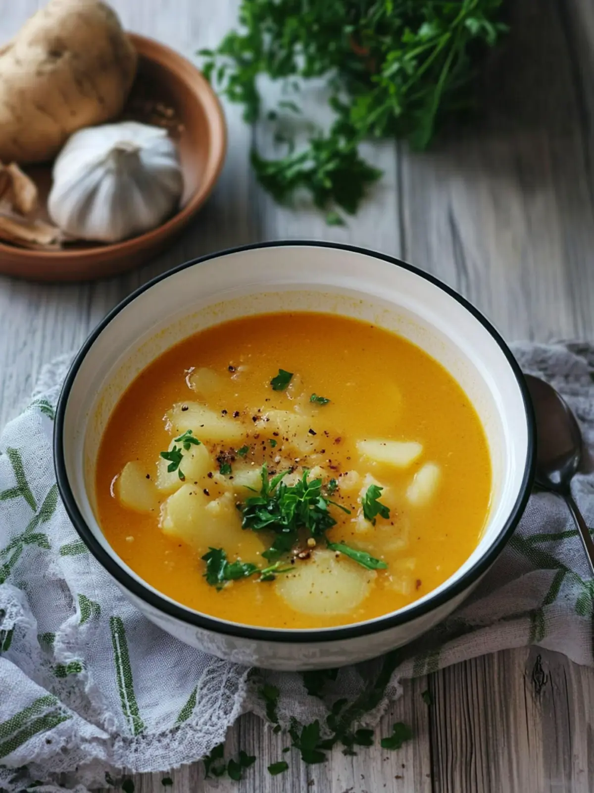 Herzliche Galuschki-Suppe mit Kartoffeln für Wohlfühlmomente 4 Galuschki-Suppe mit Kartoffeln