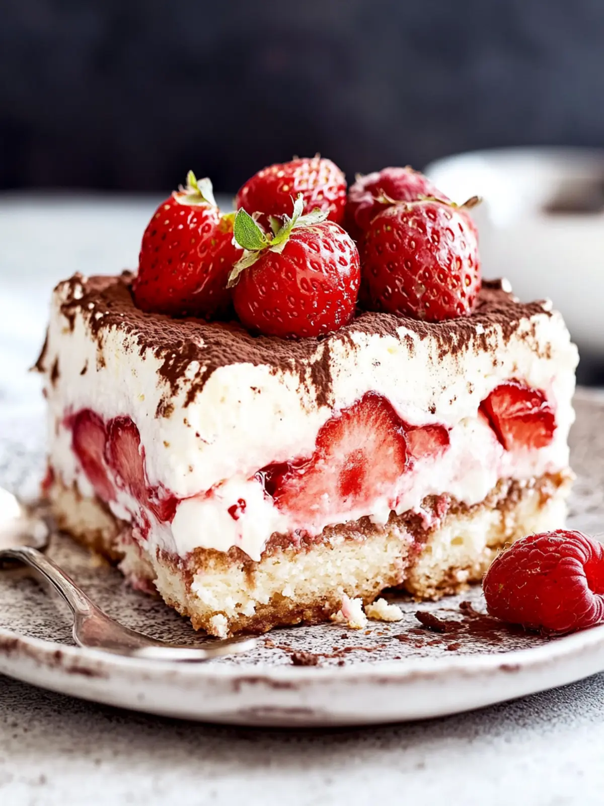 Erdbeer Tiramisu ohne Ei: Fruchtige Sommerfrische entdecken 3 Erdbeer Tiramisu ohne Ei