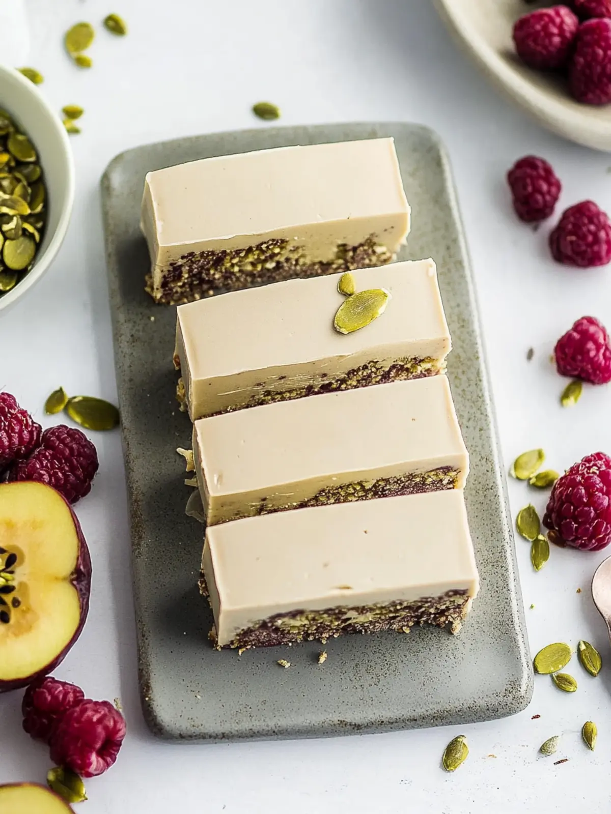 Keine Backen Vegane Dubai Käsekuchen Riegel für jeden Anlass 2 Keine Backen Vegane Dubai Käsekuchen Riegel