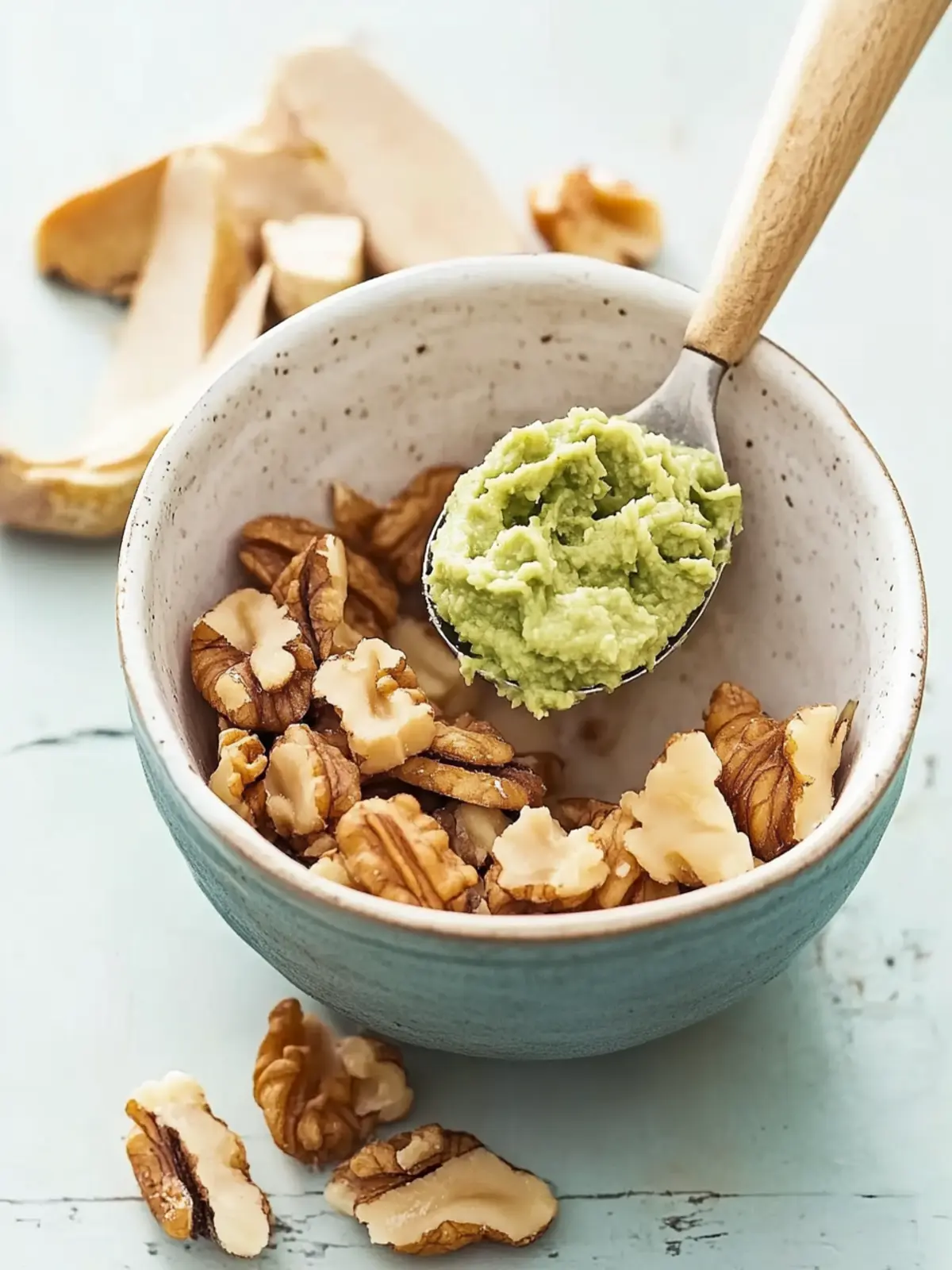 Bärlauch-Walnuss-Aufstrich: Frisch, gesund und super lecker 5 Bärlauch-Walnuss-Aufstrich