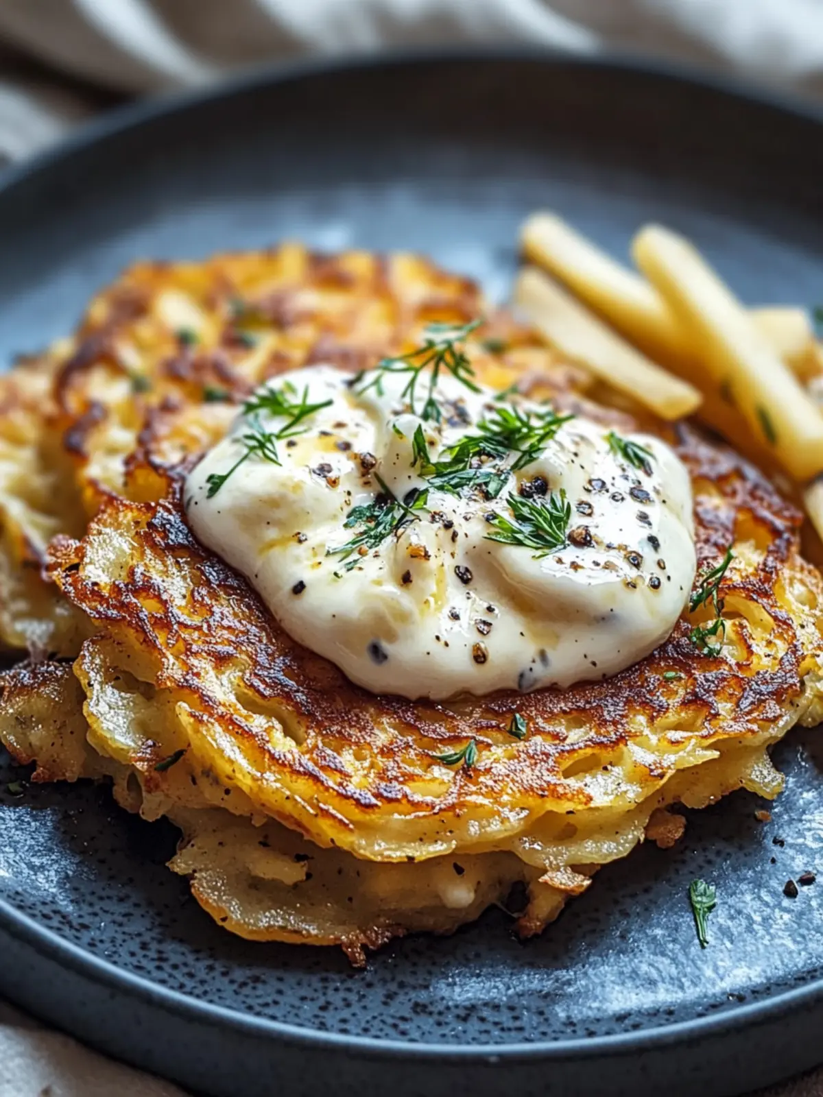 Mozzarella Rösti mit Zwiebel-Pilzrahmsoße – Seelenschmaus für Zuhause 4 Mozzarella Rösti mit Zwiebel-Pilzrahmsoße