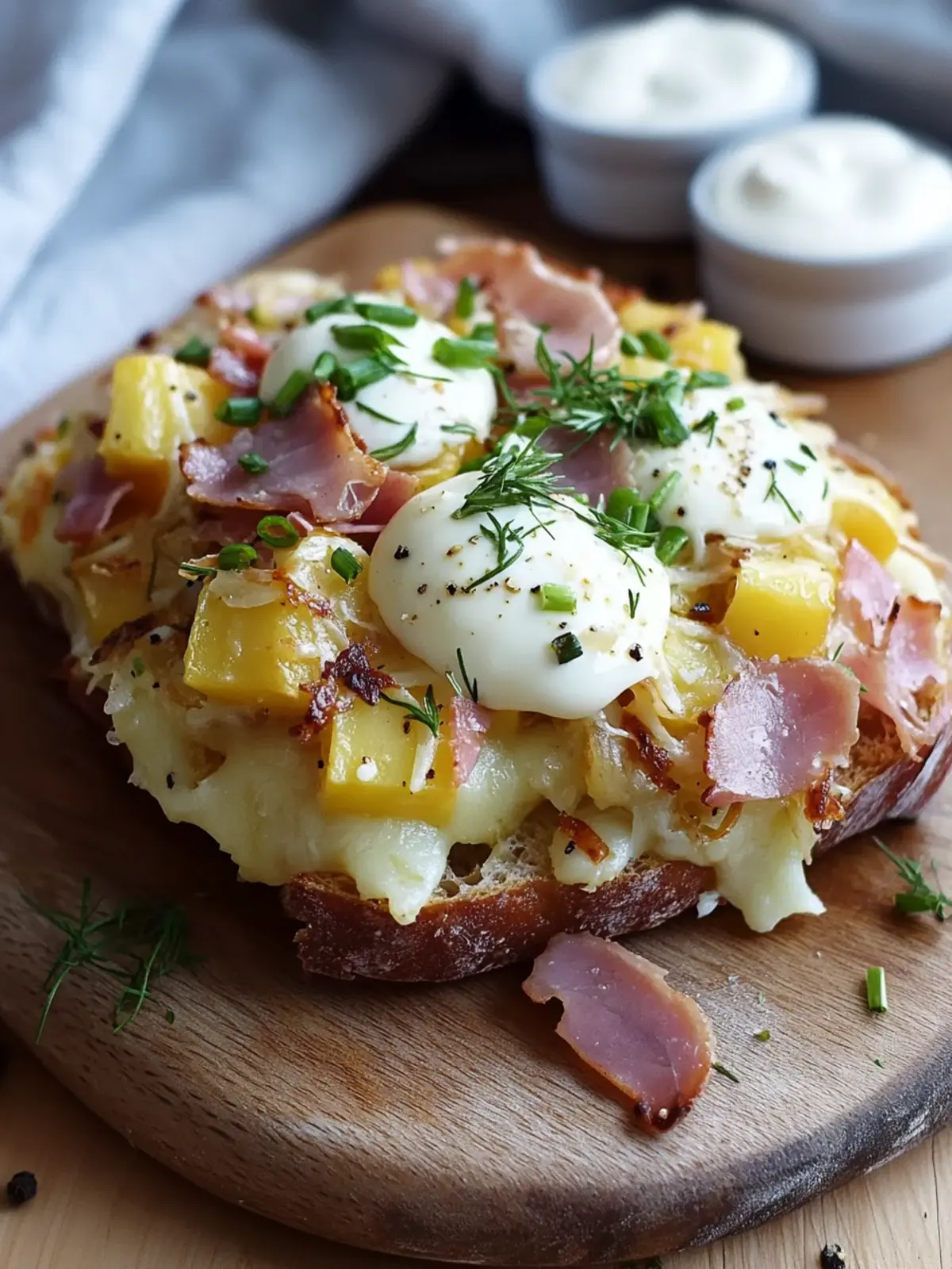 Leberkäse Kartoffelauflauf mit Spiegelei: Herzhaft genießen 4 Leberkäse Kartoffelauflauf
