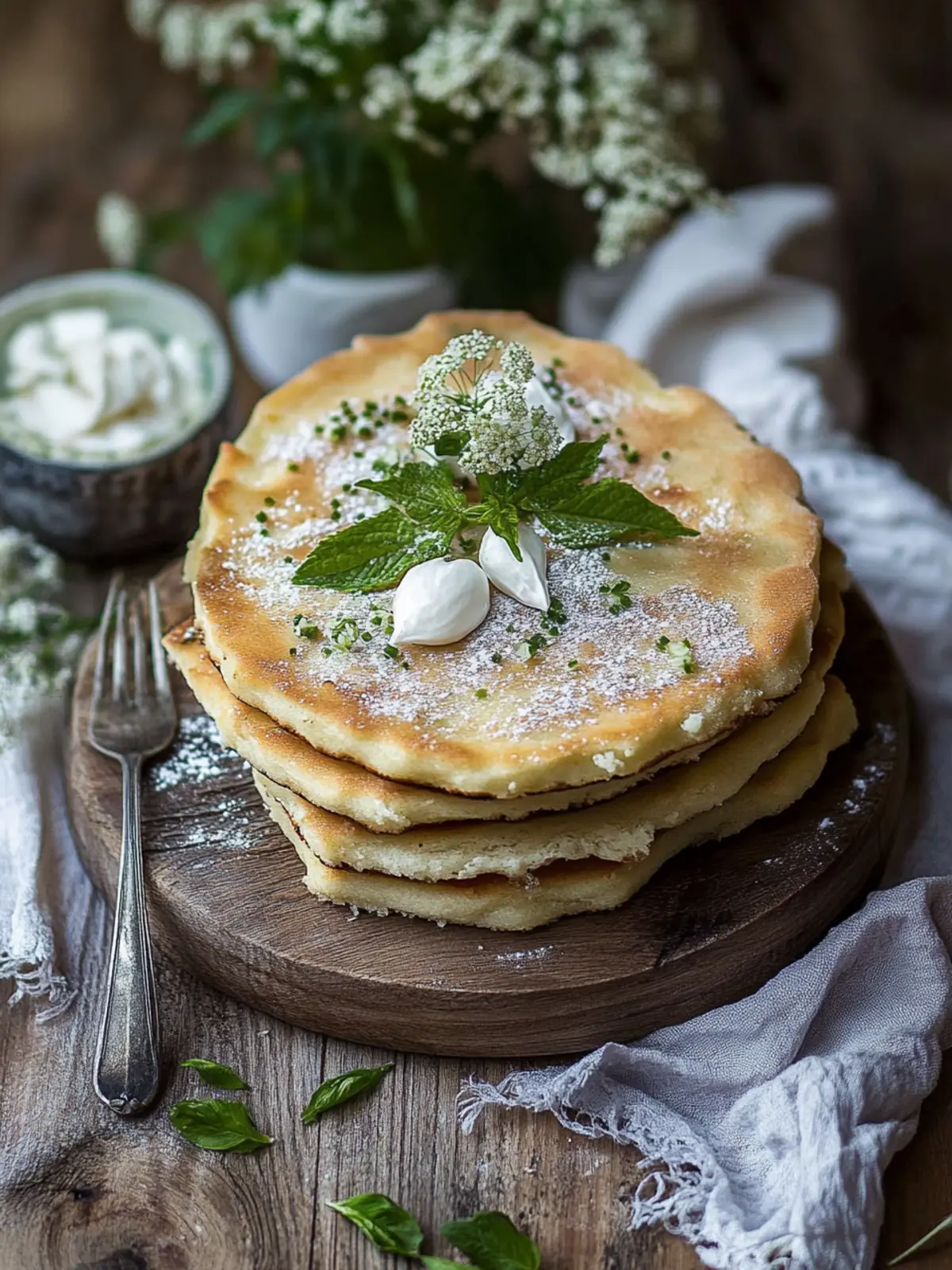 Bärlauch Fladen - der herzhafte Pfannkuchen für frische Genießer 3 Bärlauch Fladen - der herzhafte Pfannkuchen