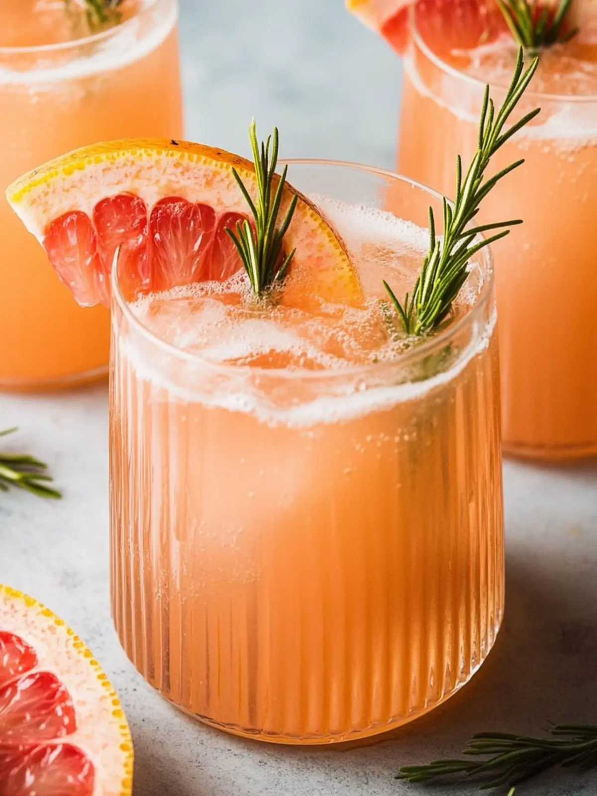 Erfrischender Grapefruit-Rosmarin-Mocktail-Spritz für jeden Anlass 3 Grapefruit-Rosmarin-Mocktail-Spritz