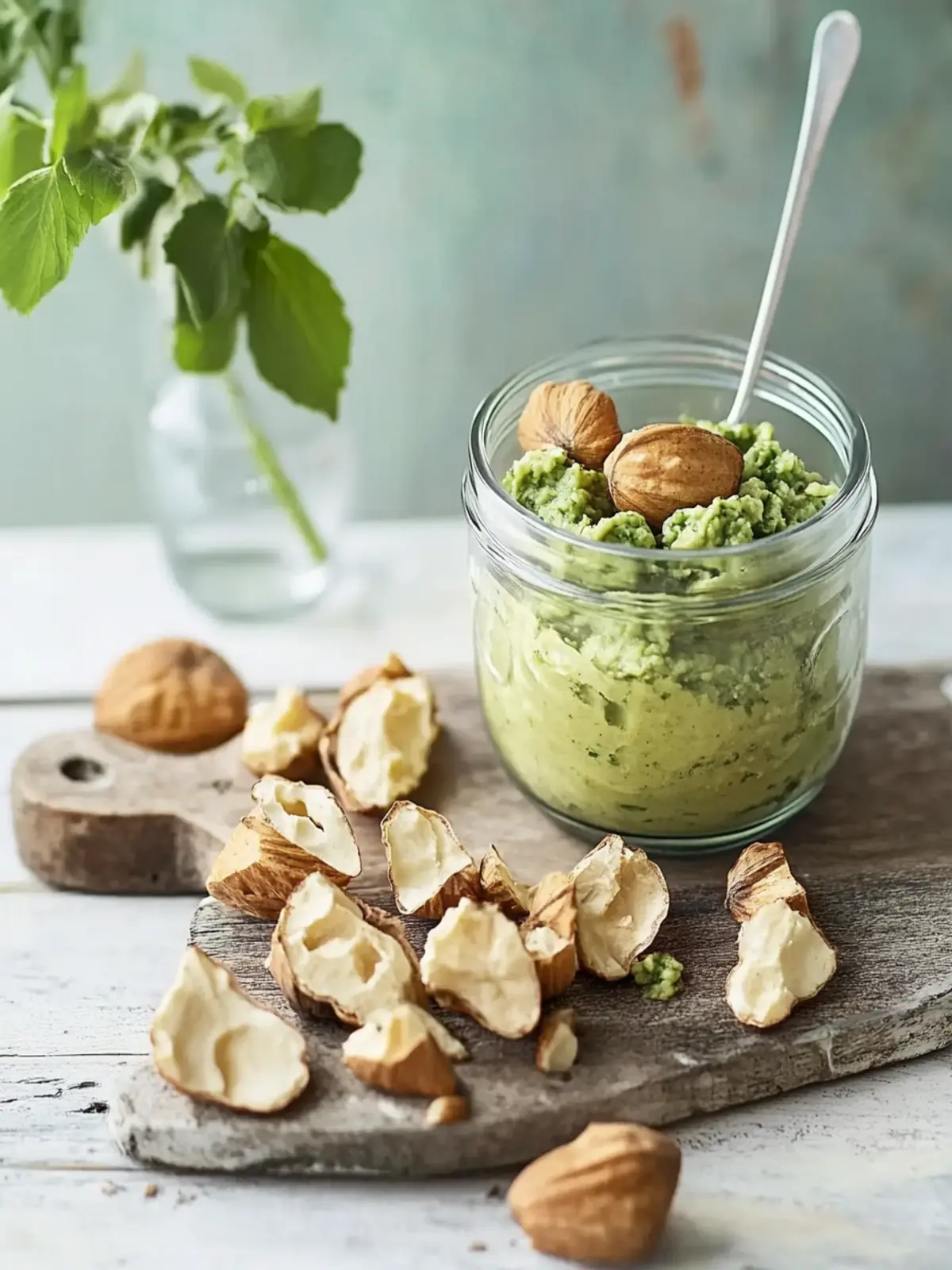Bärlauch-Walnuss-Aufstrich: Frisch, gesund und super lecker 2 Bärlauch-Walnuss-Aufstrich
