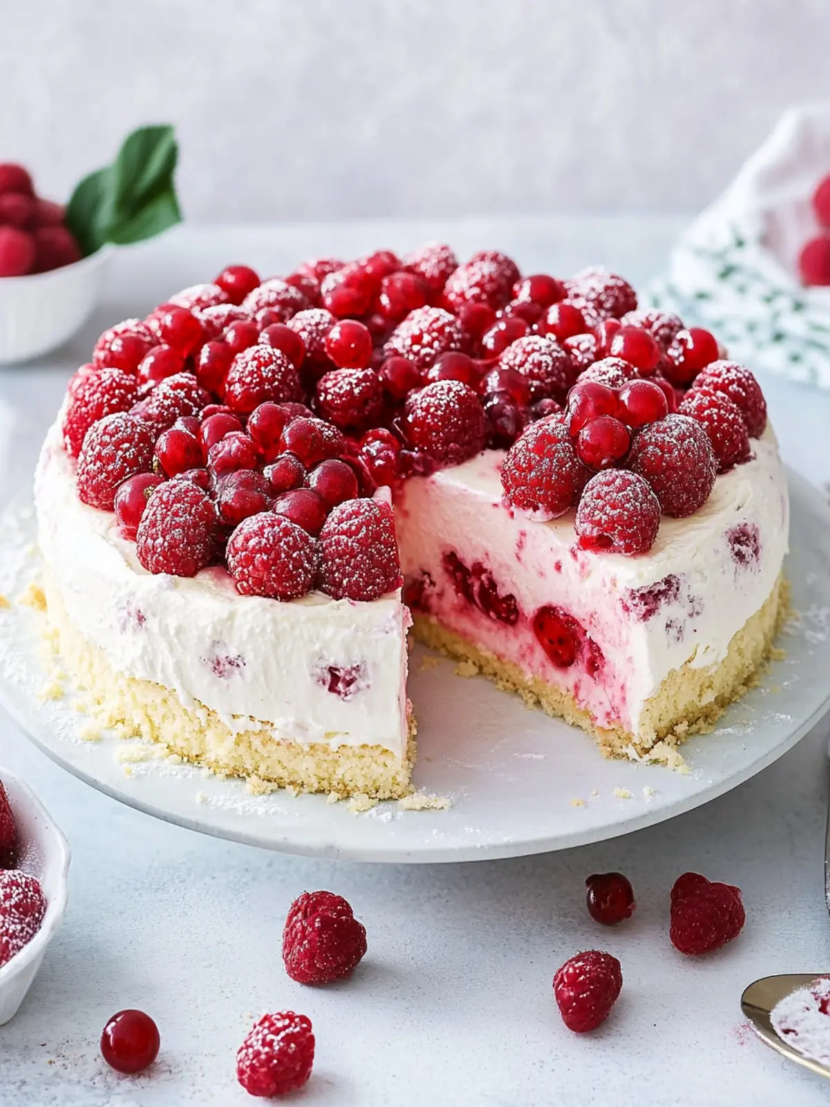 Windbeuteltorte mit Himbeeren: Das perfekte Sommer-Dessert 5 Windbeuteltorte mit Himbeeren