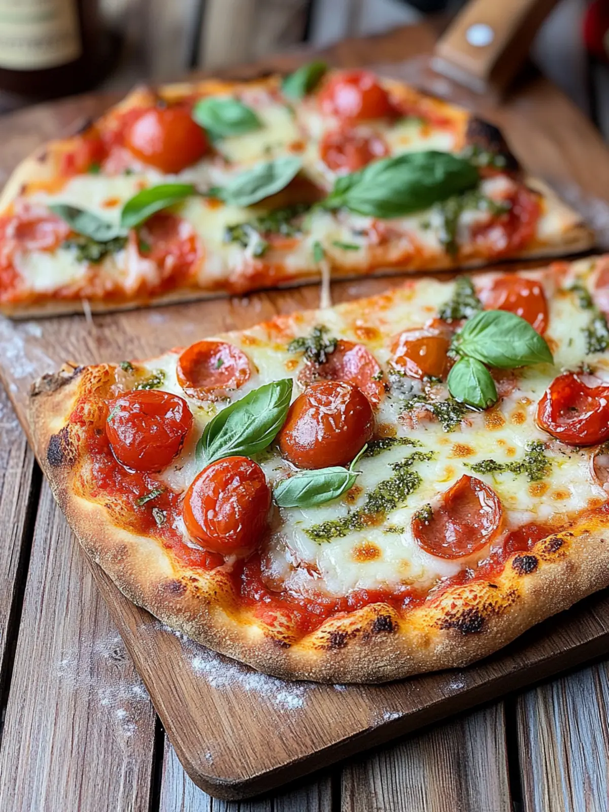 Klassische Margherita Pinsa: Ein Genuss für jede Gelegenheit 3 Klassische Margherita Pinsa