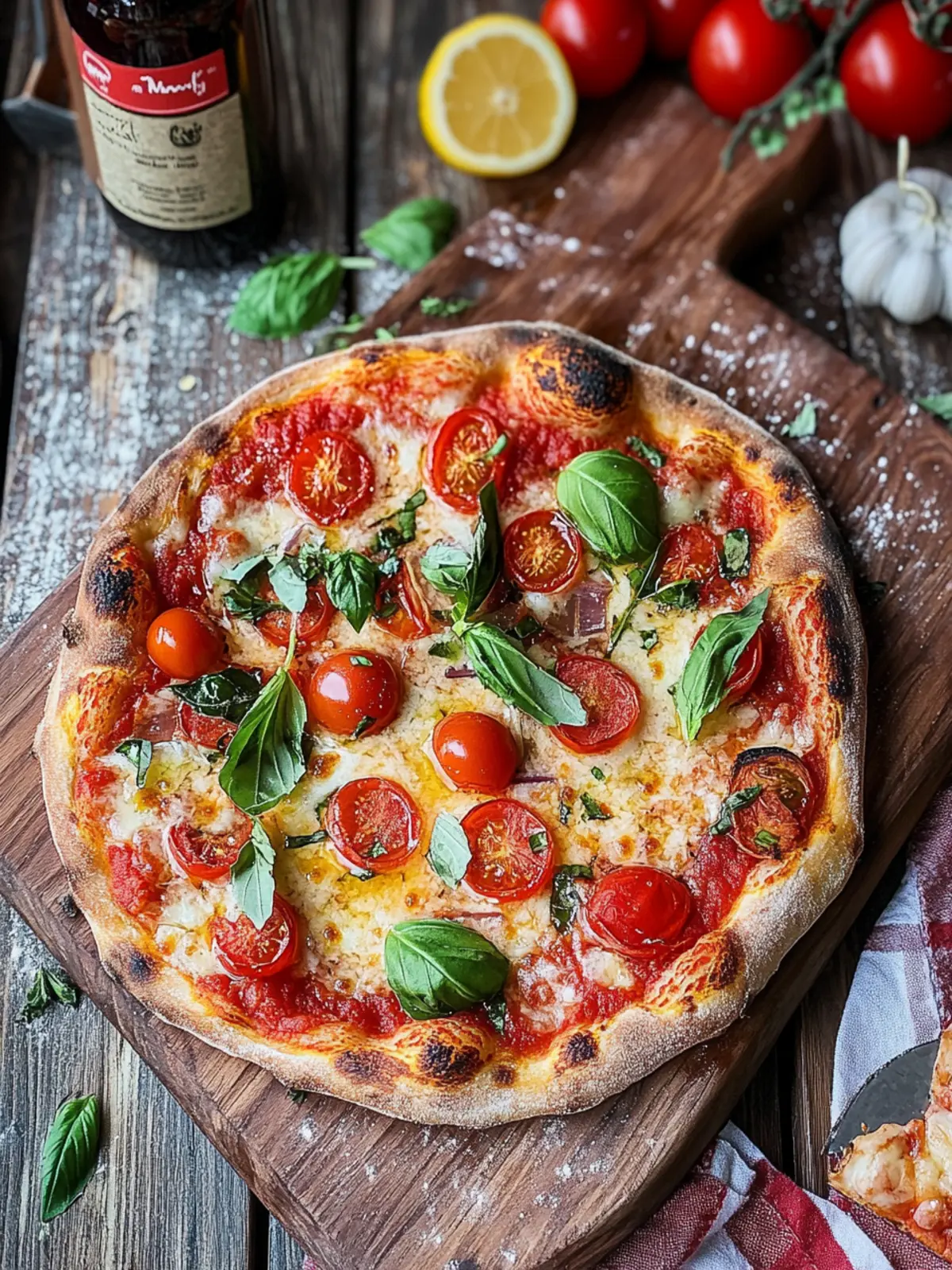 Klassische Margherita Pinsa: Ein Genuss für jede Gelegenheit 2 Klassische Margherita Pinsa