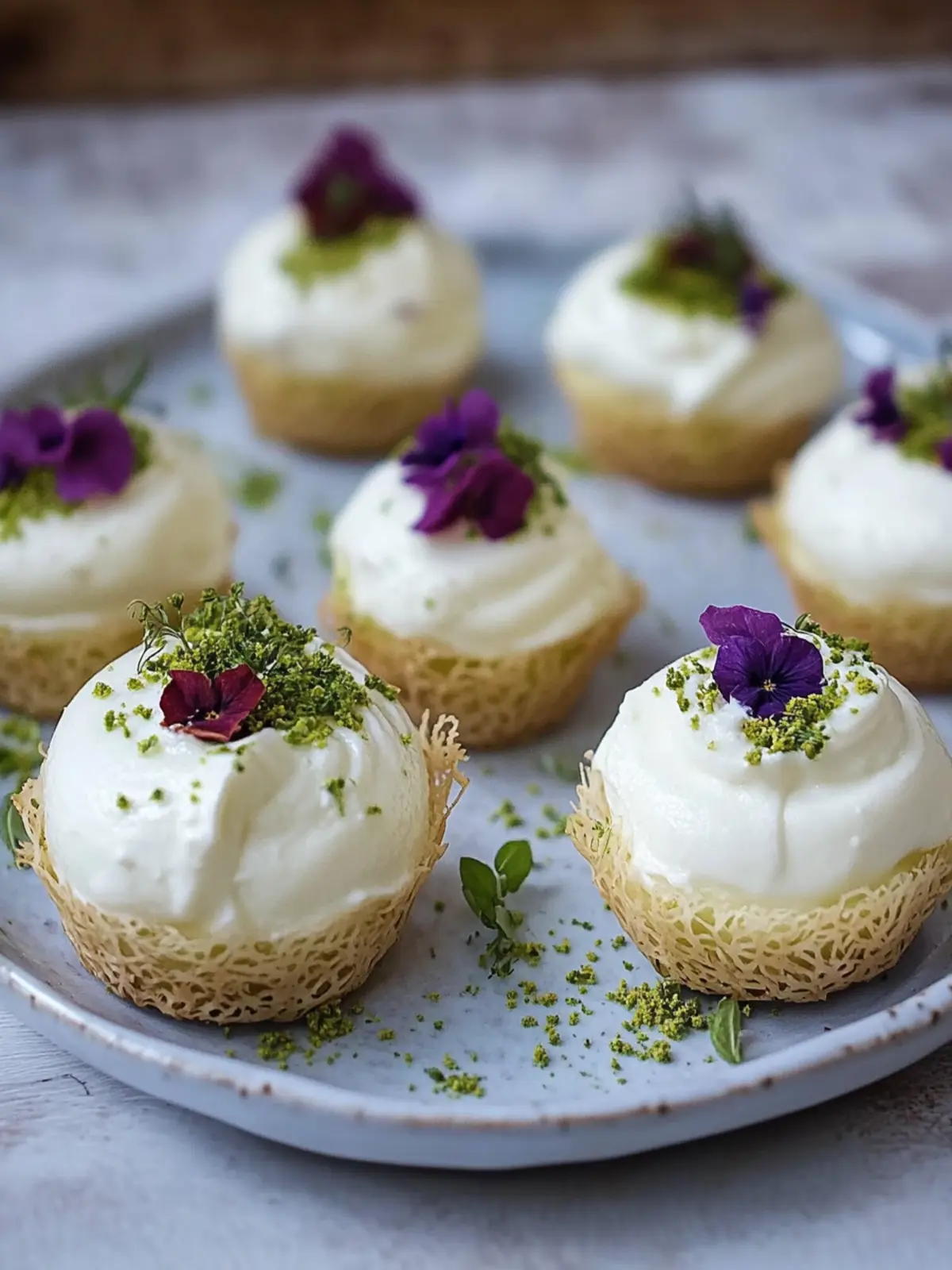 Kadayif-Nester mit Pudding: Süßer Genuss für jeden Anlass 4 Kadayif-Nester mit Pudding
