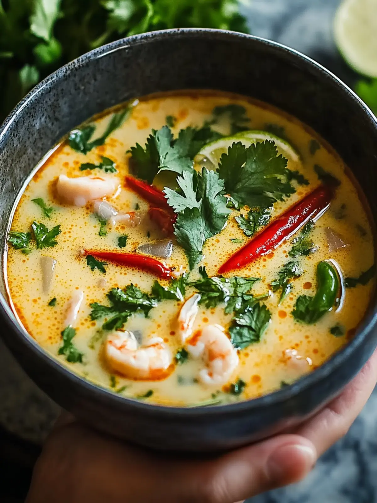 Einfache thailändische Garnelensuppe – Geschmack wie im Urlaub 4 Einfache thailändische Garnelensuppe