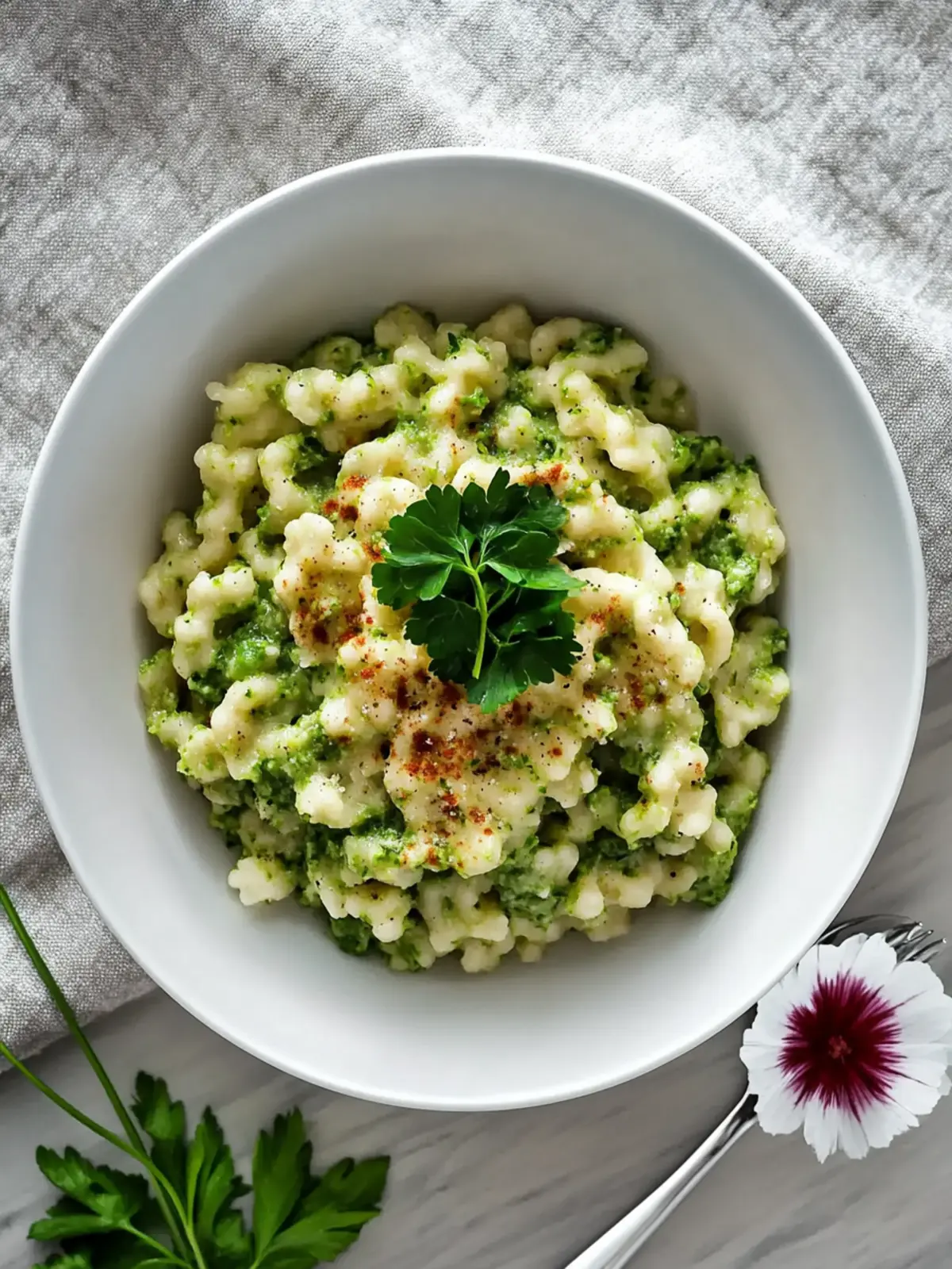 Vegane Bärlauchspätzle: Frisches Geschmackserlebnis selbstgemacht 2 Bärlauchspätzle