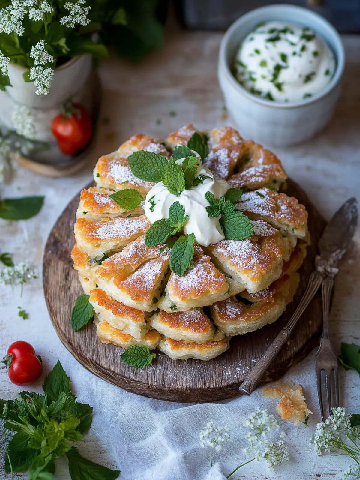 Bärlauch Fladen - der herzhafte Pfannkuchen für frische Genießer 2 Bärlauch Fladen - der herzhafte Pfannkuchen