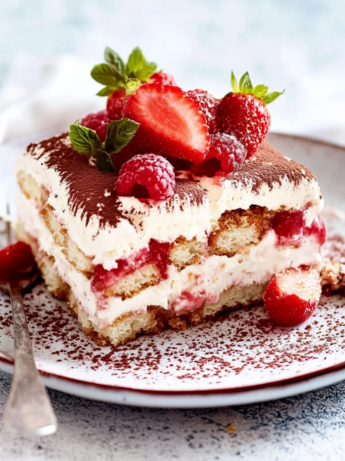 Erdbeer Tiramisu ohne Ei: Fruchtige Sommerfrische entdecken 2 Erdbeer Tiramisu ohne Ei