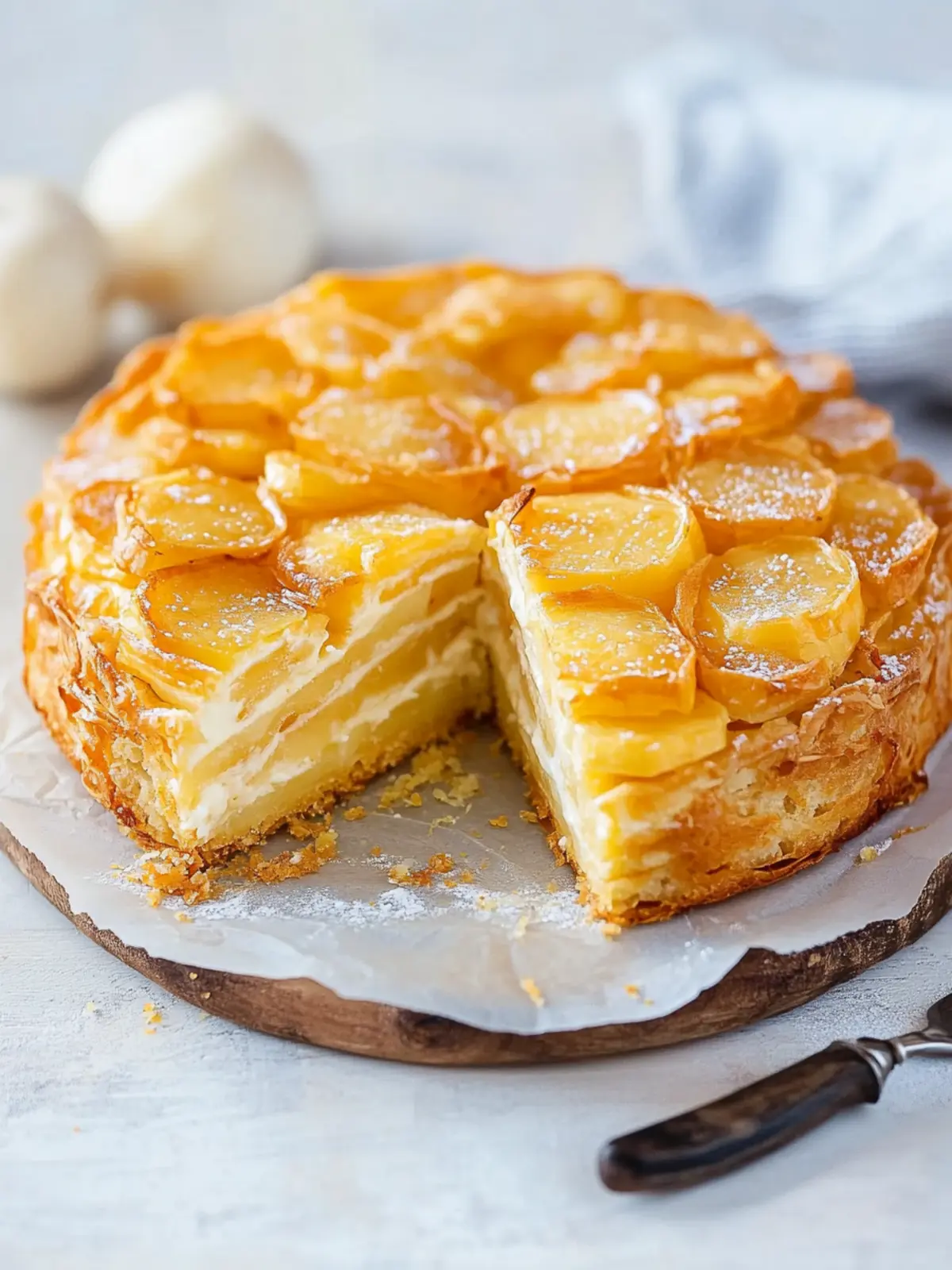 Herzhafter knuspriger Kartoffel-Upside-Down-Kuchen für Genussmomente 3 Herzhafter knuspriger Kartoffel-Upside-Down-Kuchen