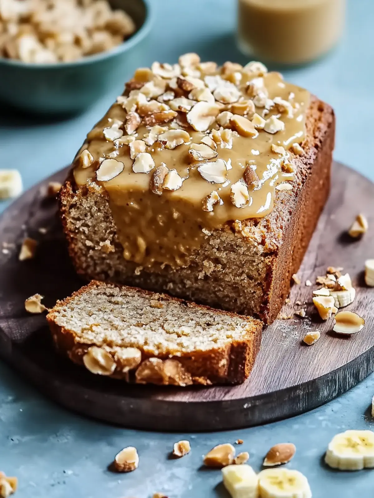 Saftiges Bananenbrot mit Erdnussbutter selbstgemacht – Einfach lecker 5 Saftiges Bananenbrot mit Erdnussbutter selbstgemacht
