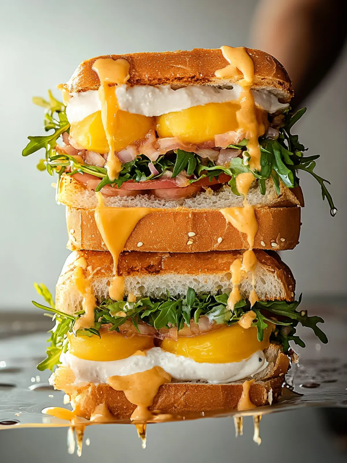 Eier-Drop-Sandwich mit Pulled Pork für dein perfektes Frühstück 2 Eier-Drop-Sandwich