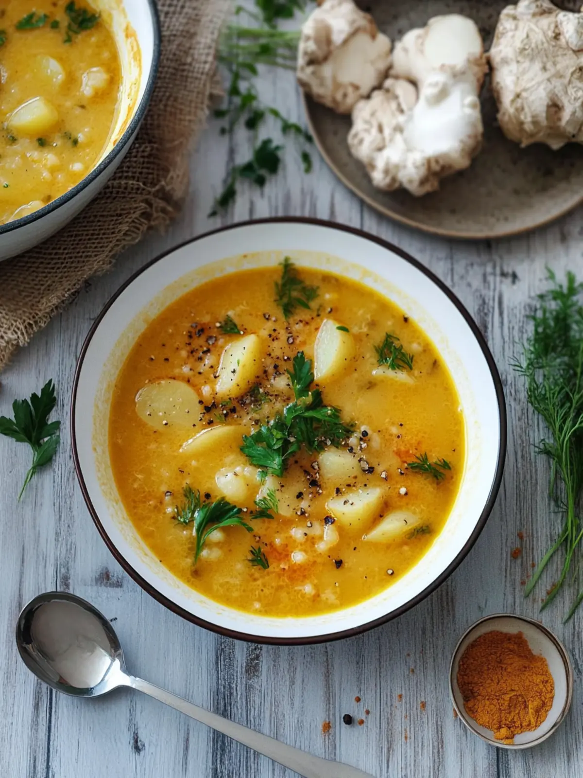Herzliche Galuschki-Suppe mit Kartoffeln für Wohlfühlmomente 5 Galuschki-Suppe mit Kartoffeln