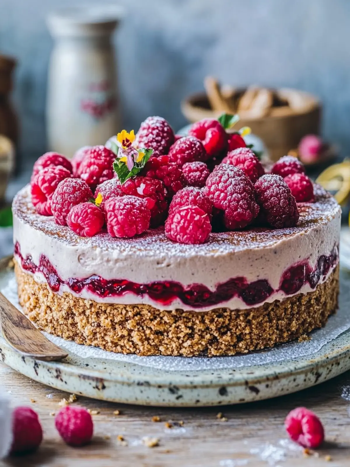 Kaffeemousse-Torte mit Himbeeren – Ein himmlisches Genuss-Erlebnis 4 Kaffeemousse-Torte mit Himbeeren